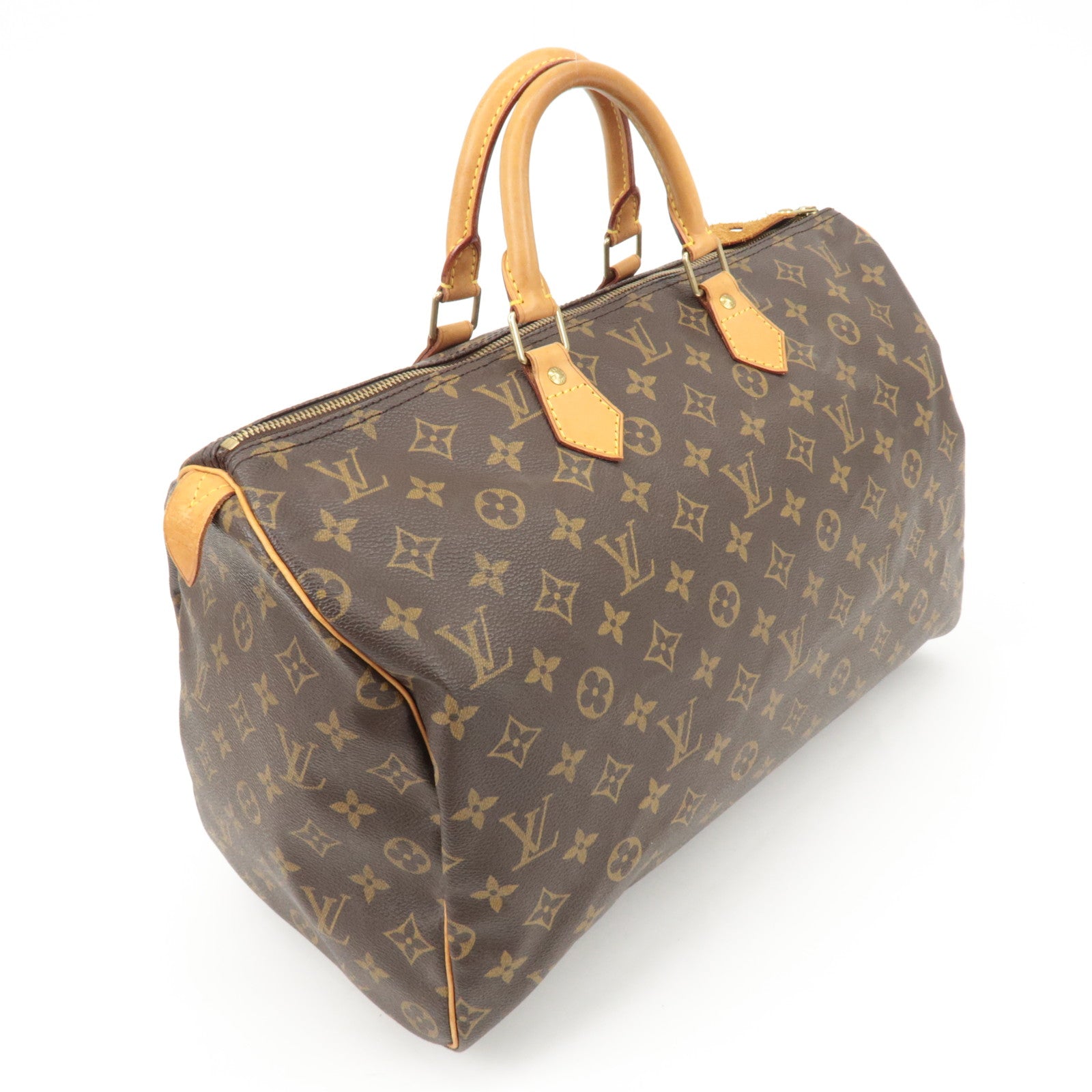 Louis Vuitton Monogram Speedy 40 Hand Bag Boston Bag M41522 Used