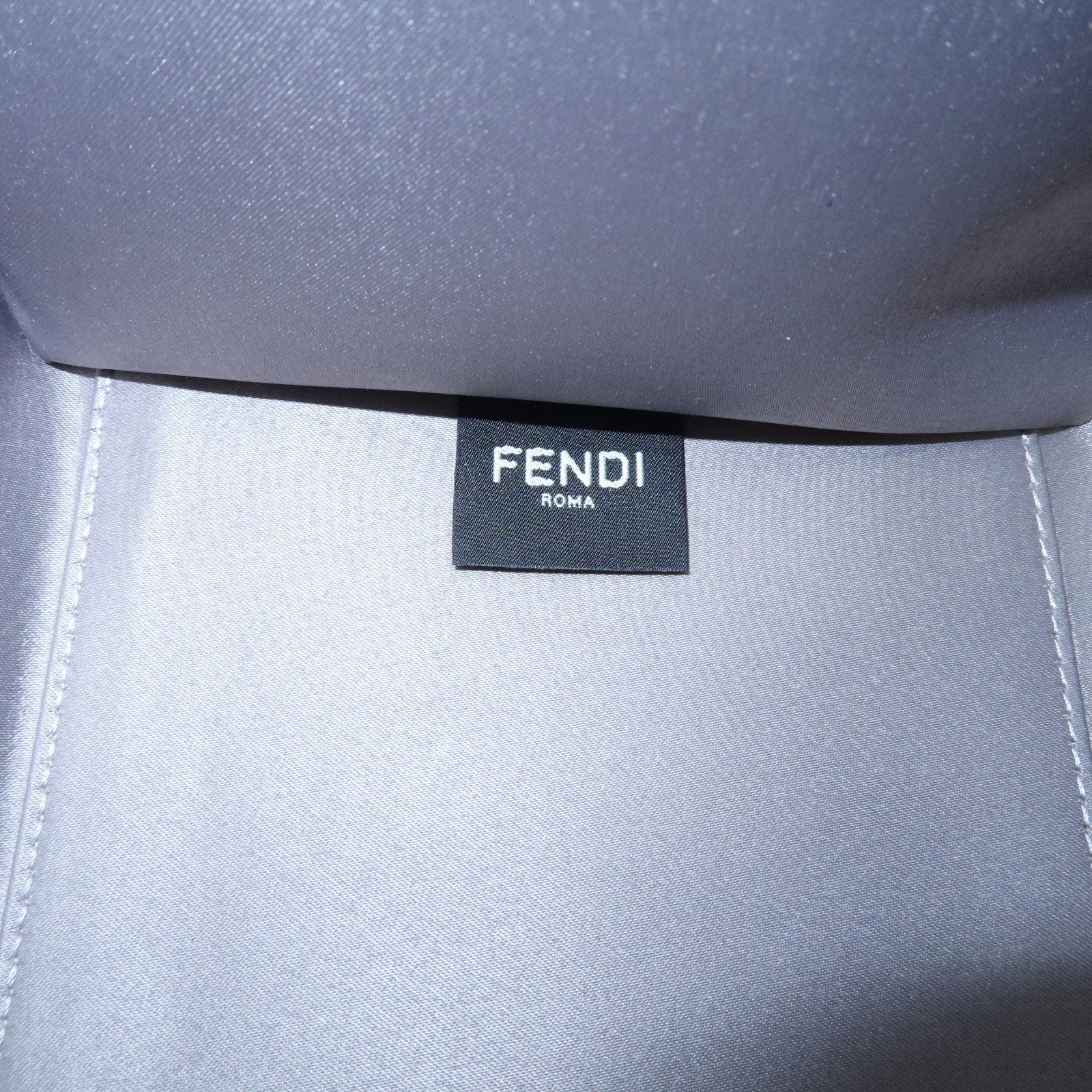 FENDI Leather Sunshine Medium 2Way Tote Bag Hand Bag White 8BH386 Used