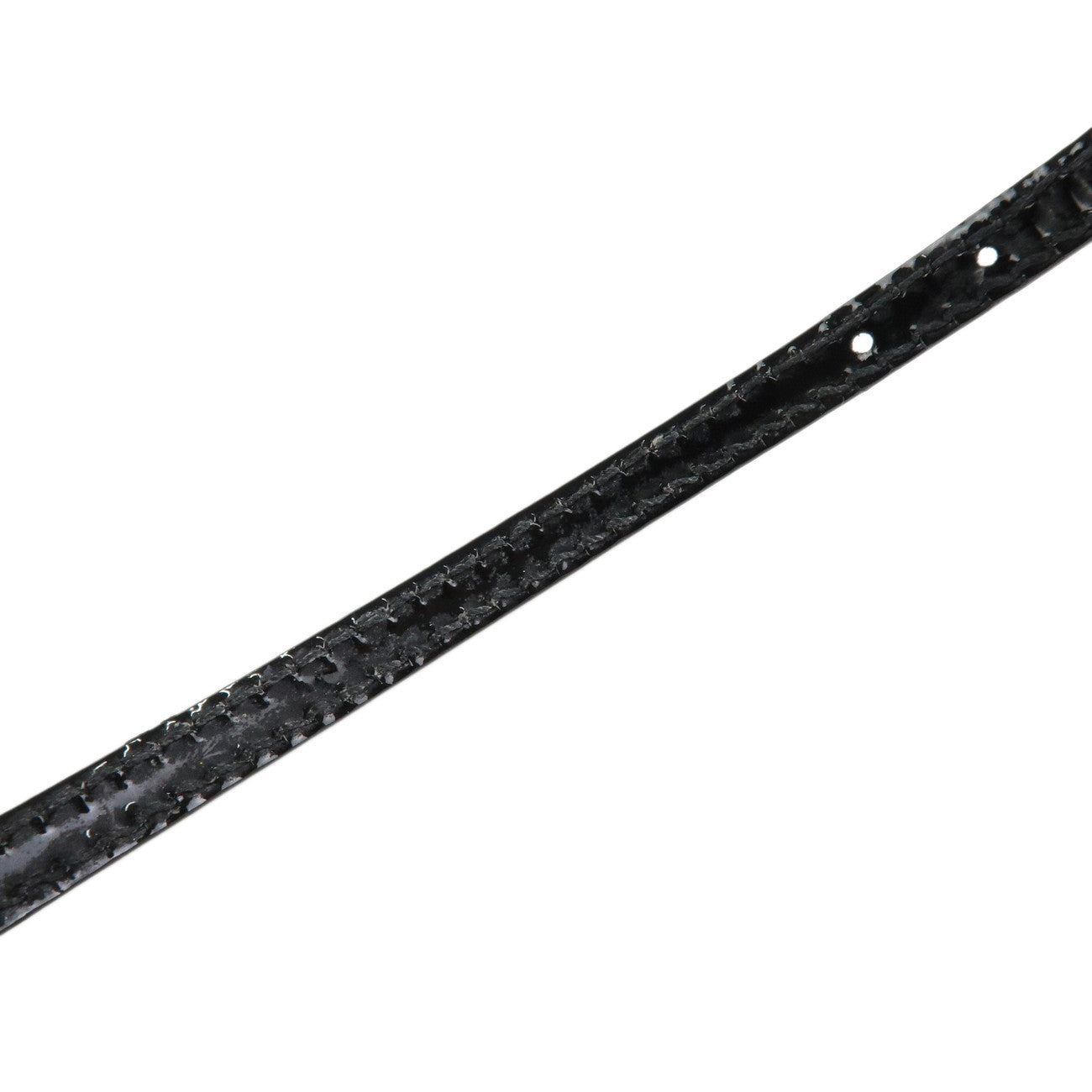 GUCCI Square G Paten Leather Rhinestone Bracelet Black