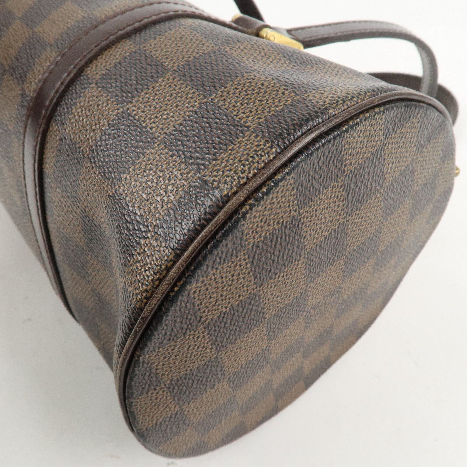Louis Vuitton Damier Ebene Papillon 30 Hand Bag Brown N51303