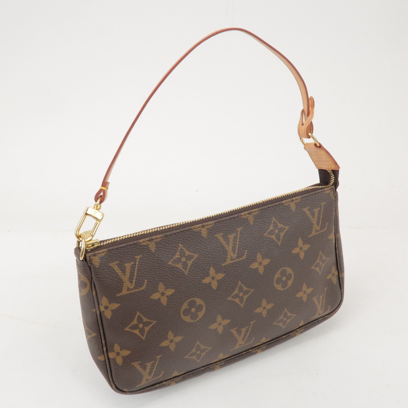 Louis Vuitton Monogram Pochette Accessoires Pouch Hand Bag M51980