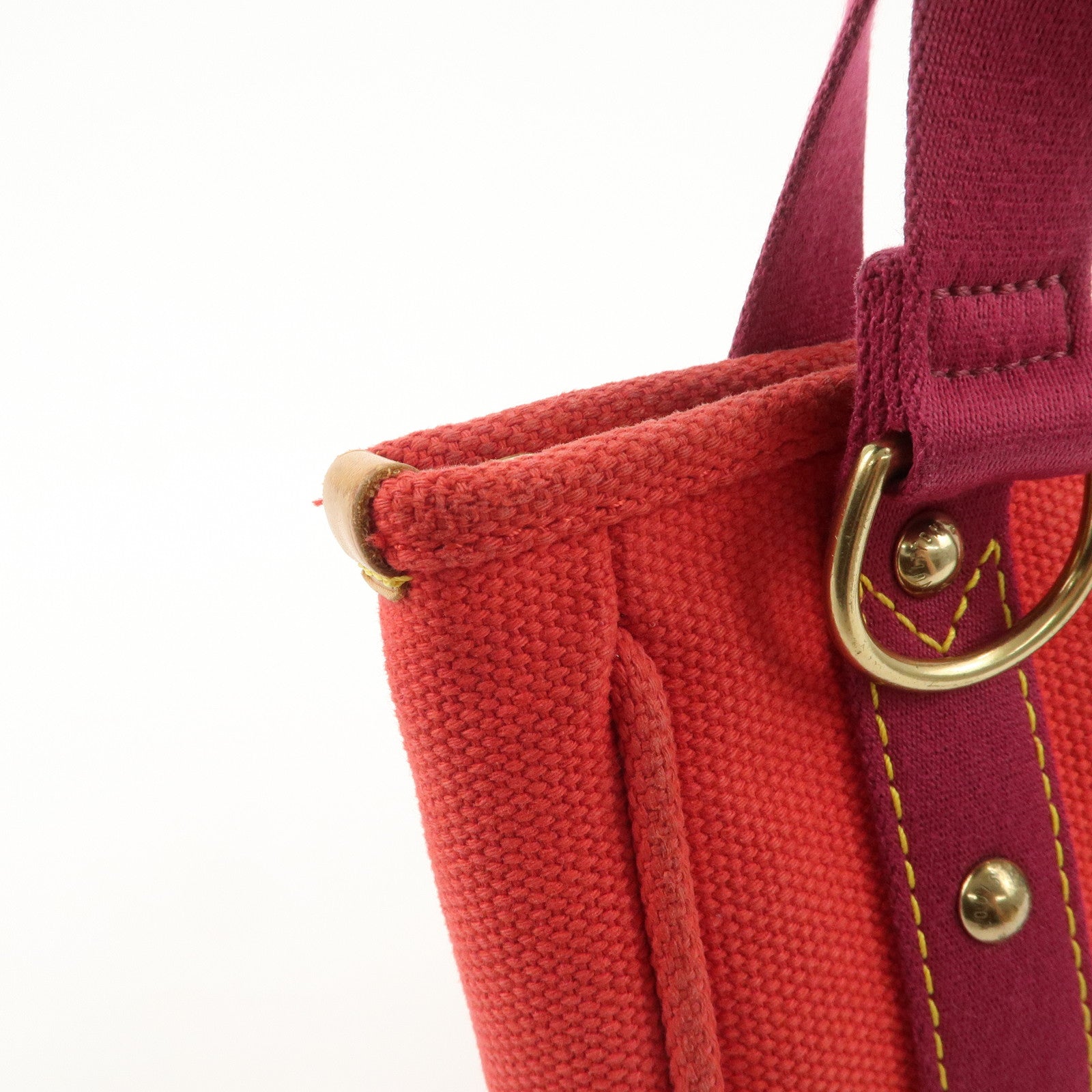 Louis Vuitton Antigua Cabas PM Hand Bag Rouge M40037