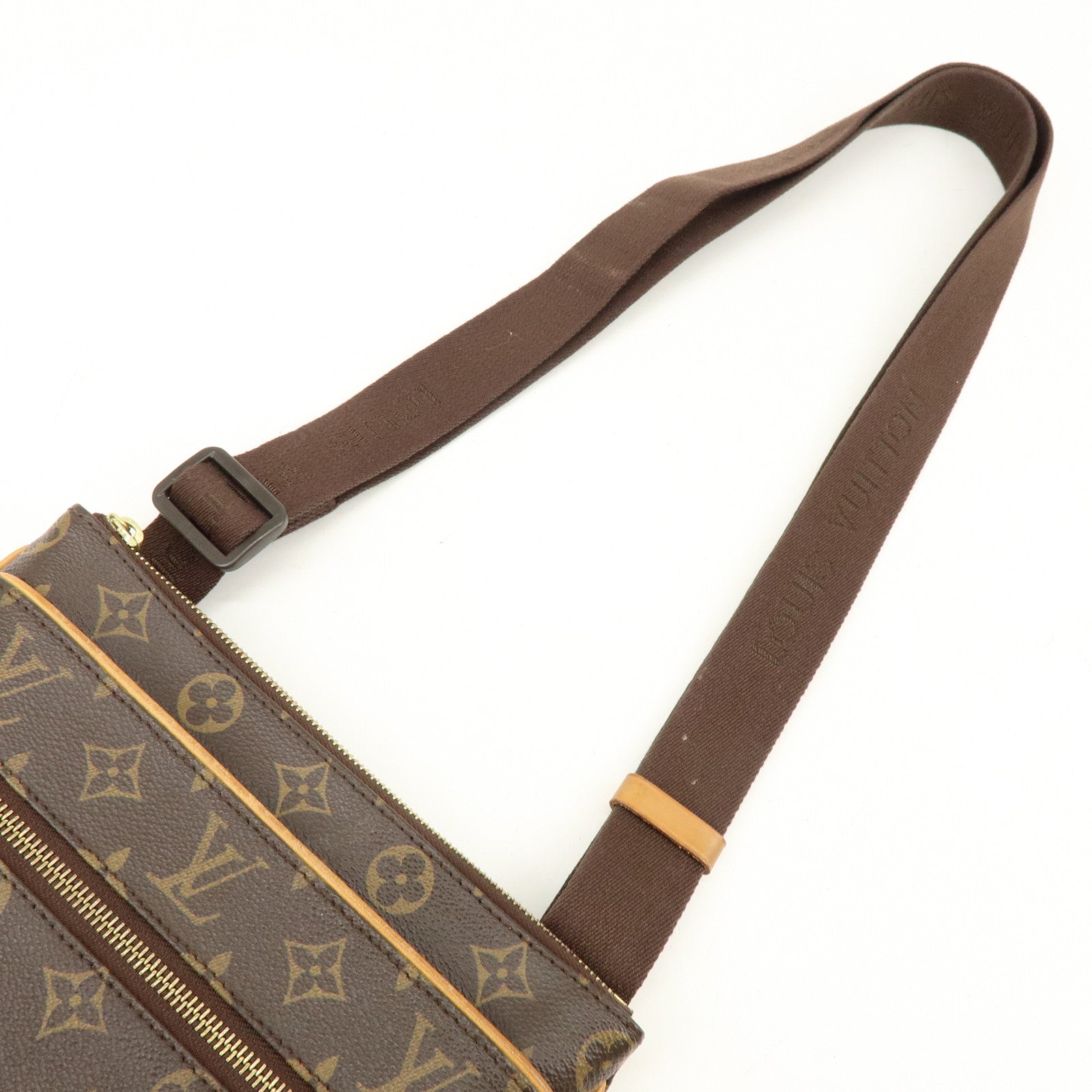 Louis Vuitton Monogram Pochette Valmy Shoulder Bag Brown M40524