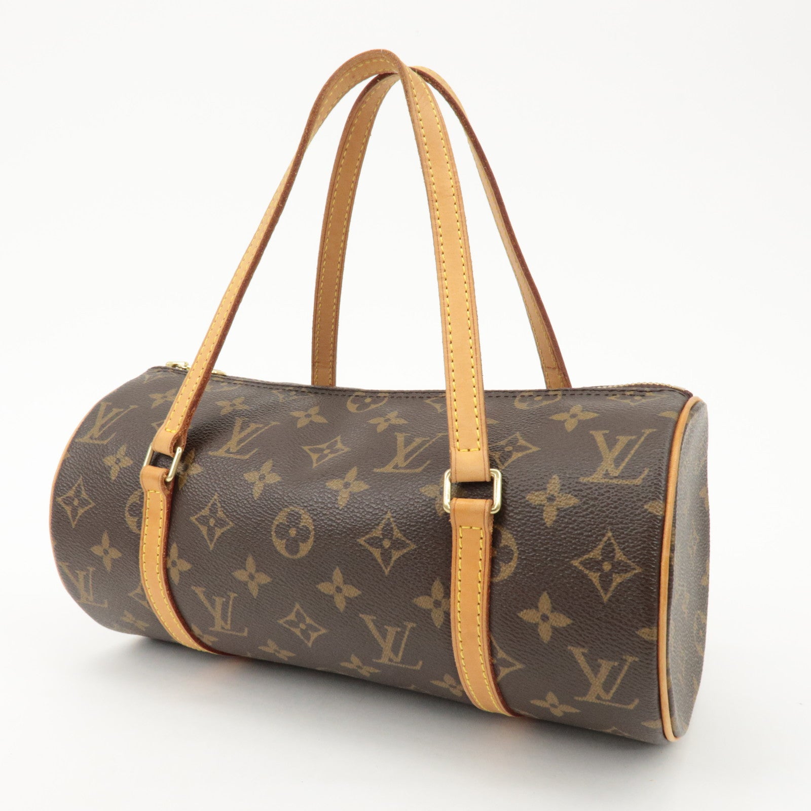 Louis Vuitton Monogram Papillon 26 Hand Bag New Style M51386 Used