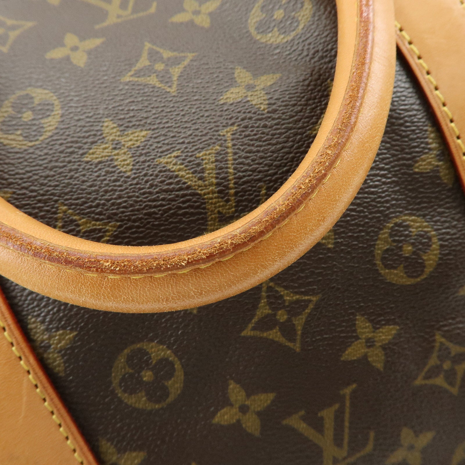 Louis Vuitton Monogram Keep All Bandouliere 60 Boston Bag M41412 Auth Used F/S