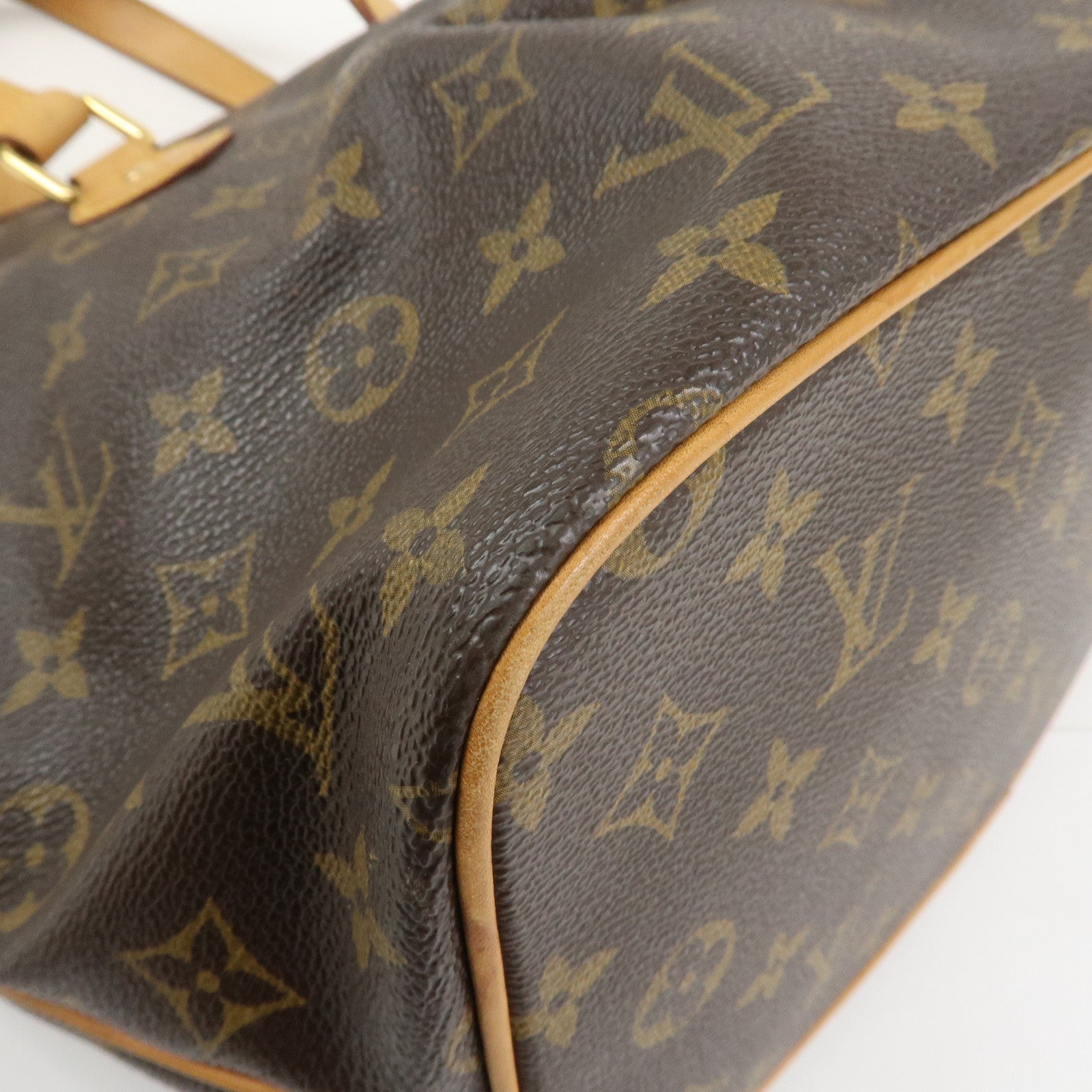 Louis Vuitton Monogram Palermo PM 2Way Bag Hand Bag Brown M40145