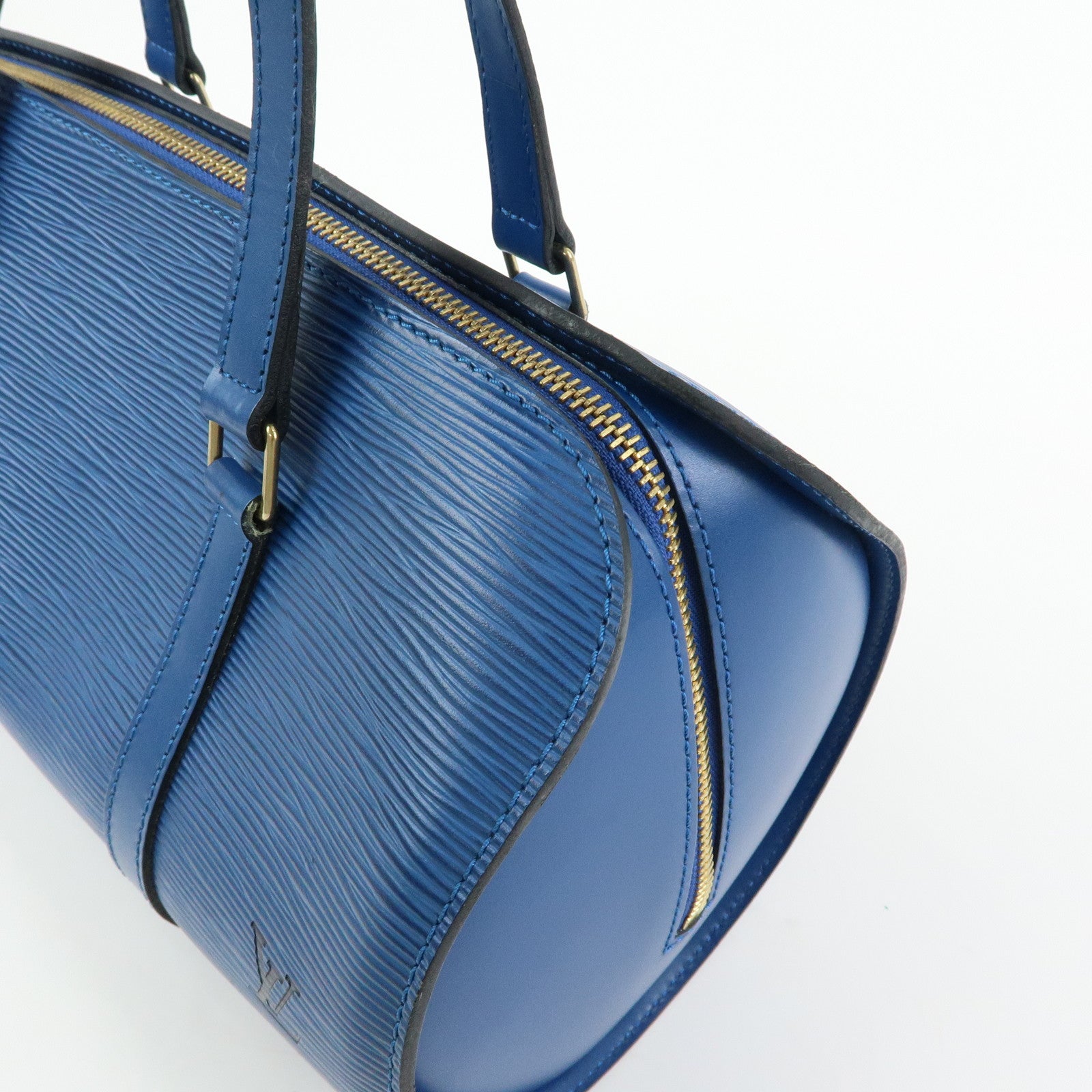 Louis Vuitton Epi Soufflot Shoulder Bag Hand Bag Toledo Blue M52225