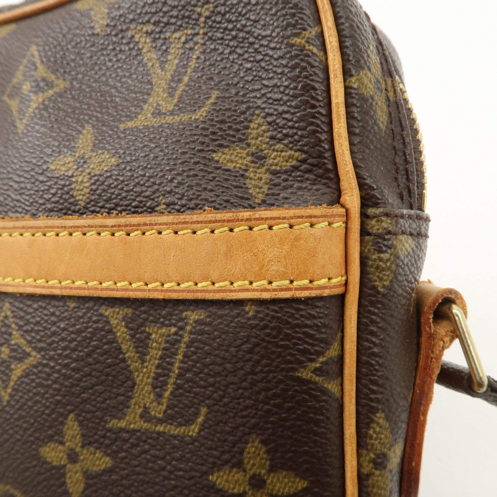 Louis Vuitton Monogram Danube Shoulder Bag Brown M45266 Used