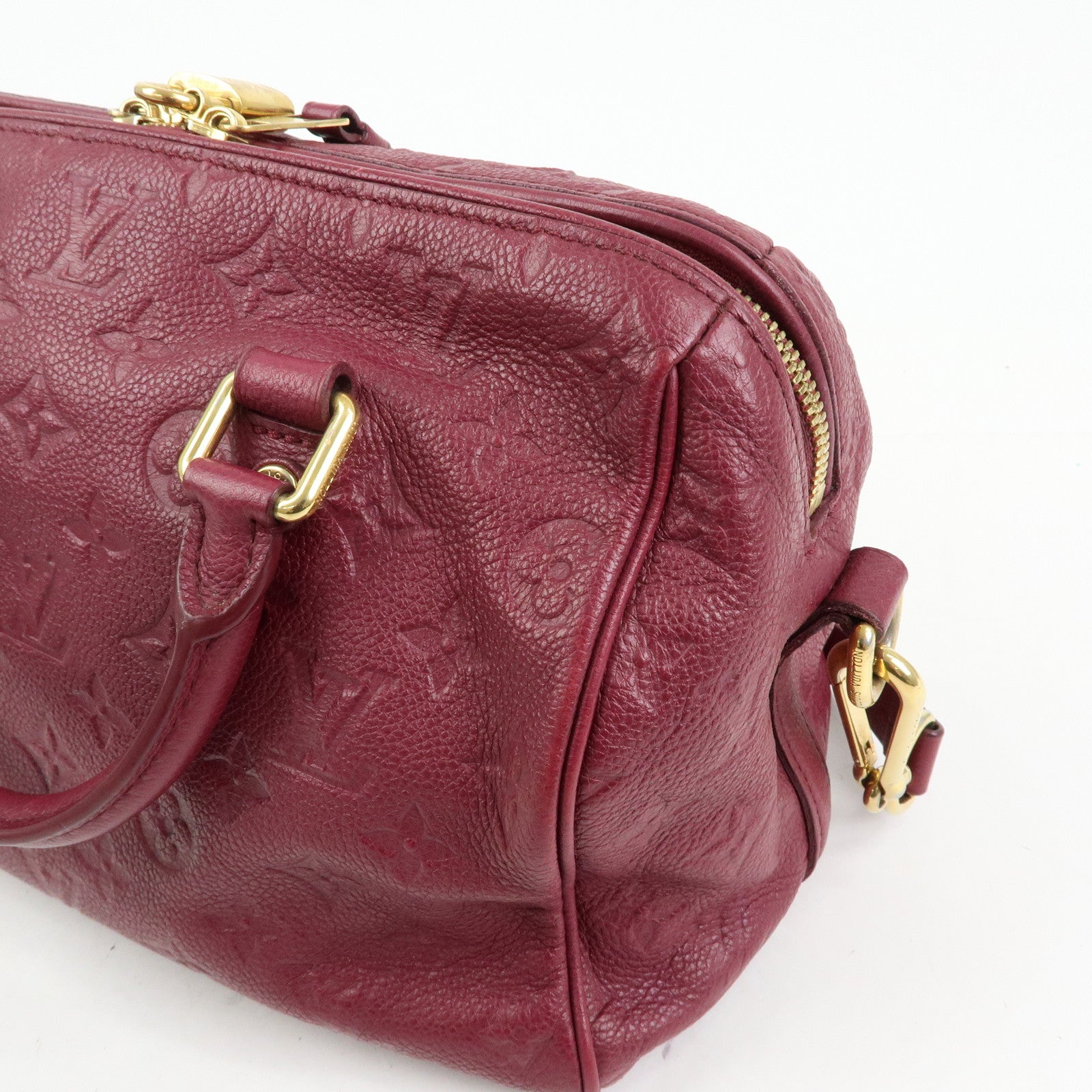 Louis Vuitton Monogram Empreinte Speedy Bandouliere 25 M40764