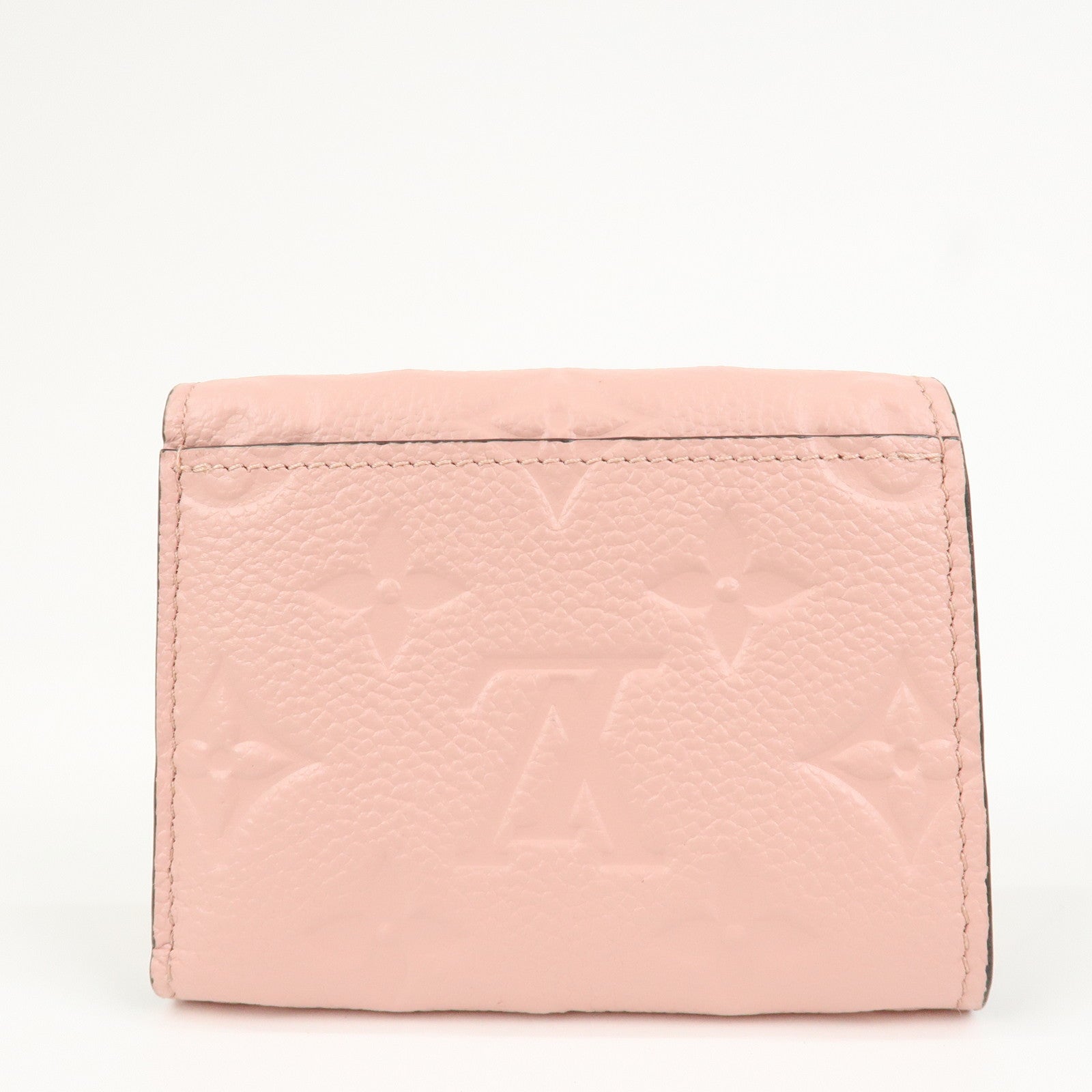 Louis Vuitton Leather Portefeuille Zoe Compact Wallet Pink M62936