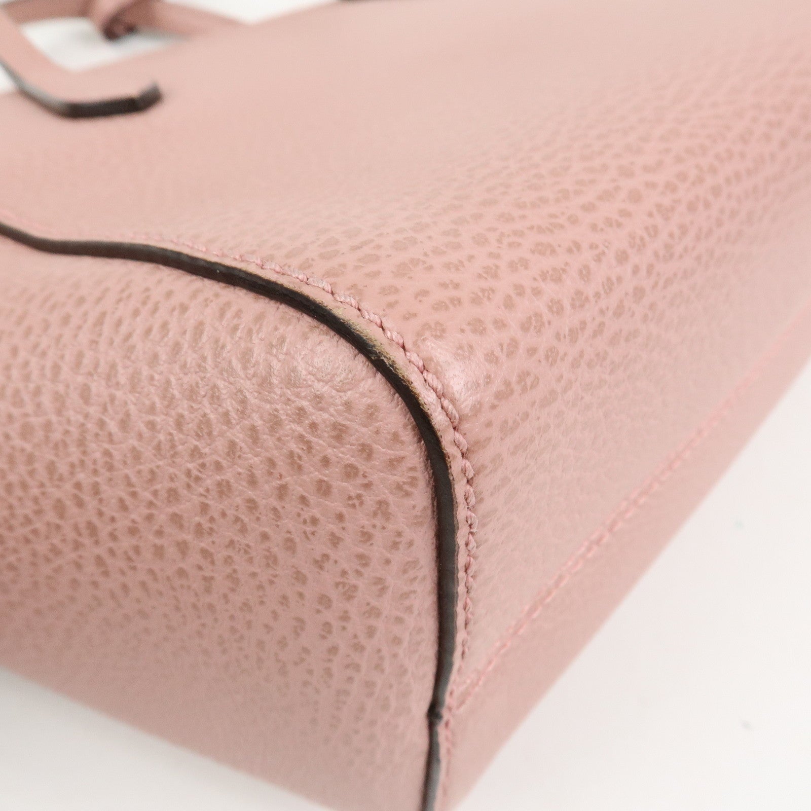 GUCCI Swing Mini 2Way Bag Hand Bag Shoulder Bag Pink 368827