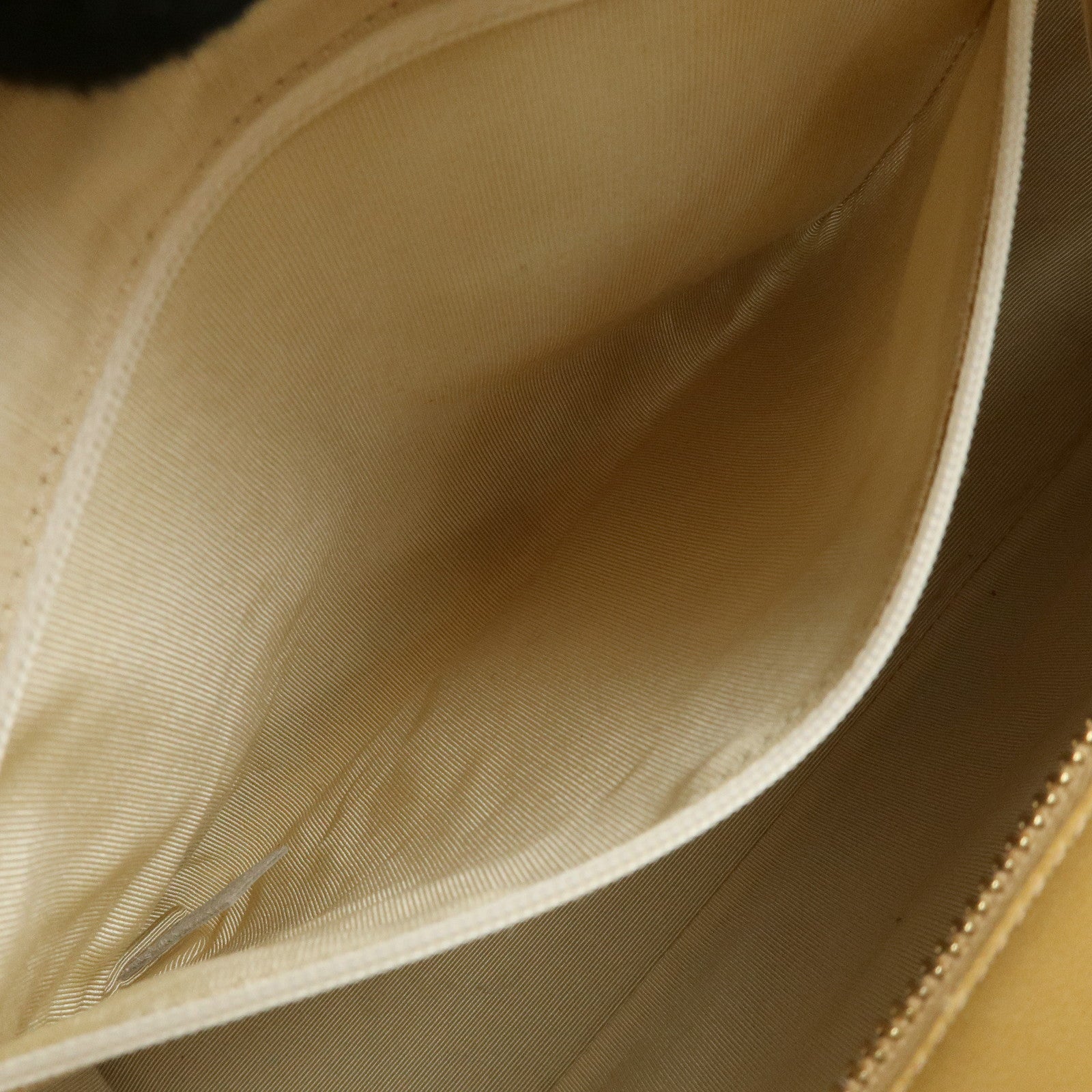 CHANEL Chocolate Bar Lamb Skin Tote Bag Hand Bag Beige A17809