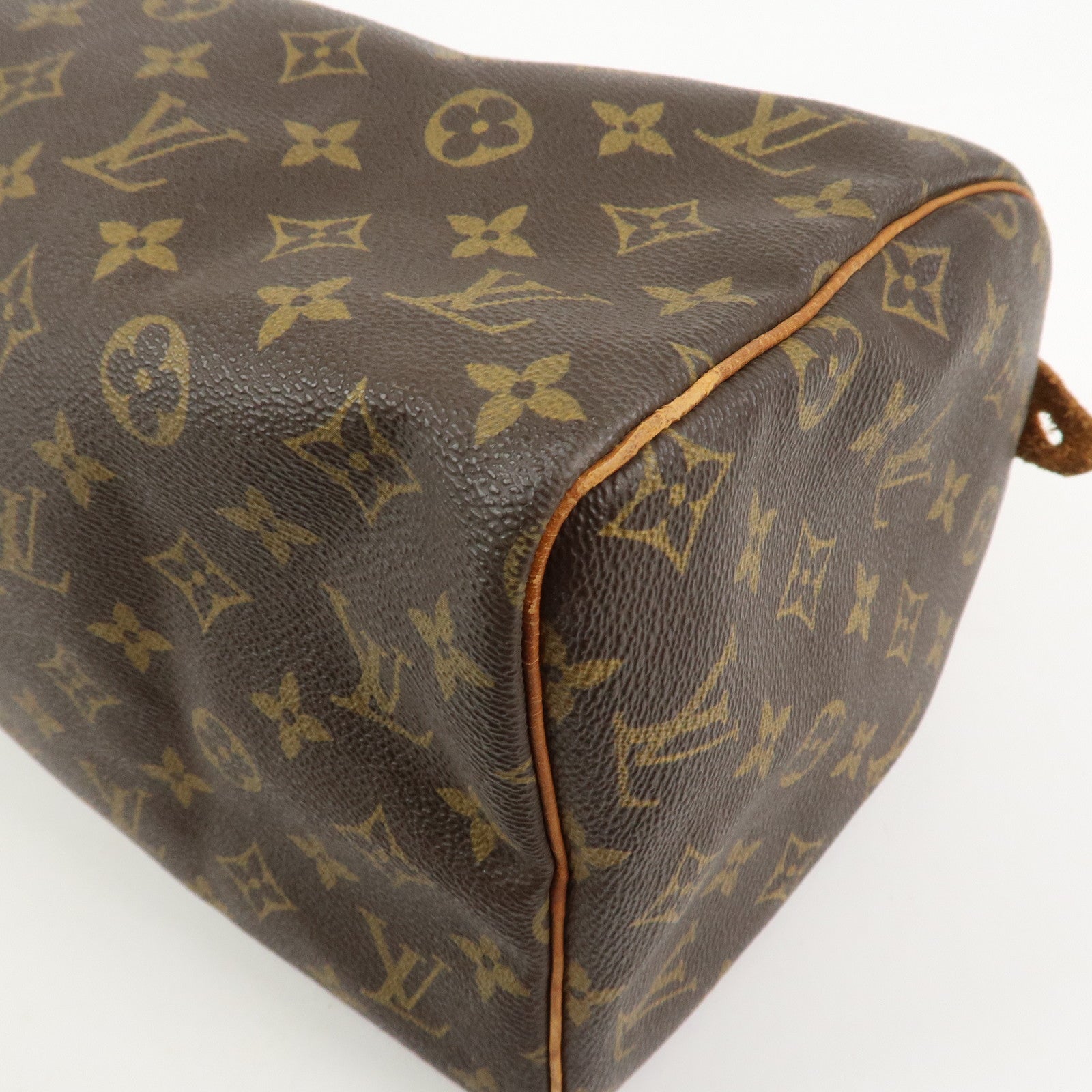 Louis Vuitton Monogram Speedy 30 Boston Bag Hand Bag Brown M41526