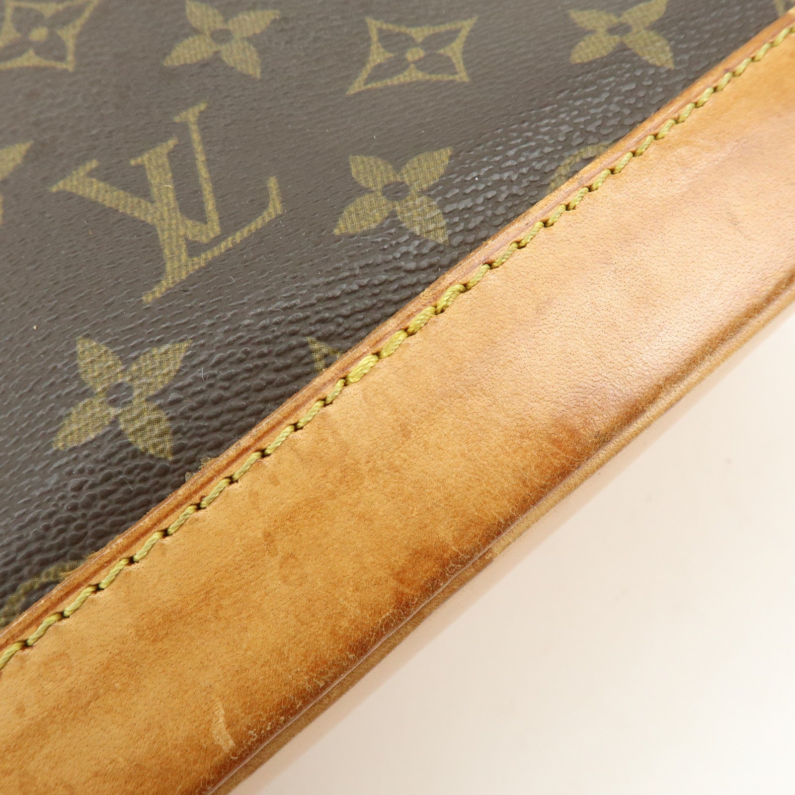 Louis Vuitton Monogram Alma Hand Bag Brown M51130
