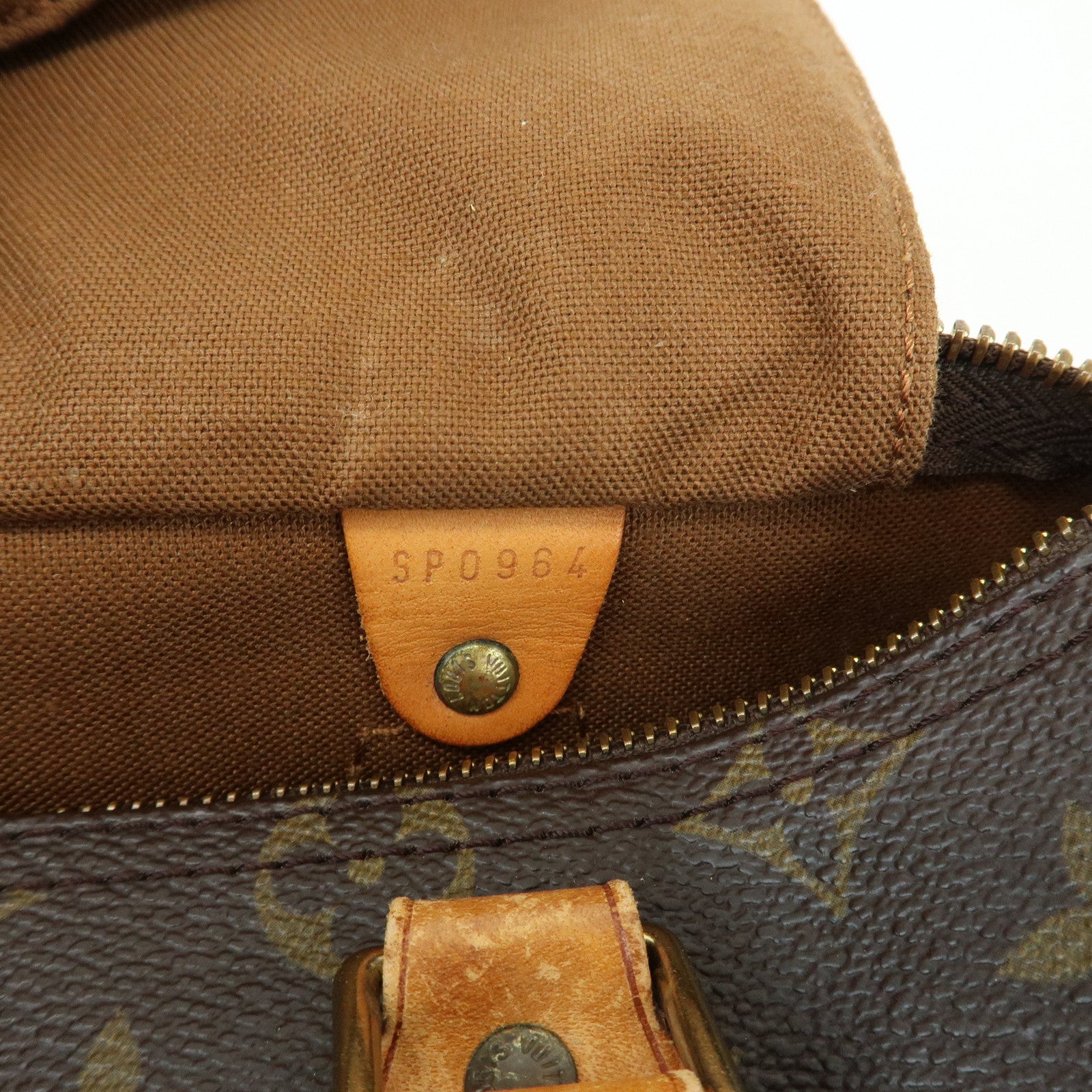 Louis Vuitton Monogram Speedy 25 Boston Bag Hand Bag Brown M41528