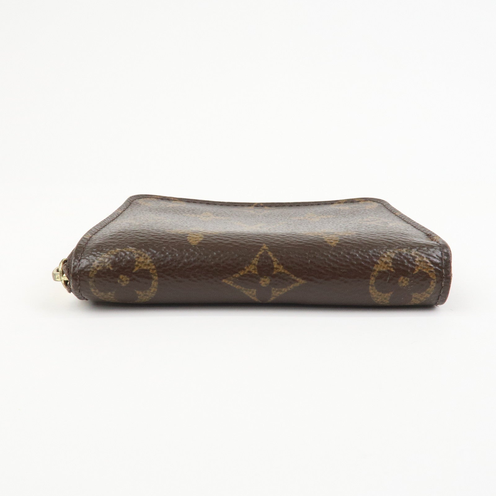 Louis Vuitton Monogram Canvas Zippy Coin Purse Wallet Brown M60067