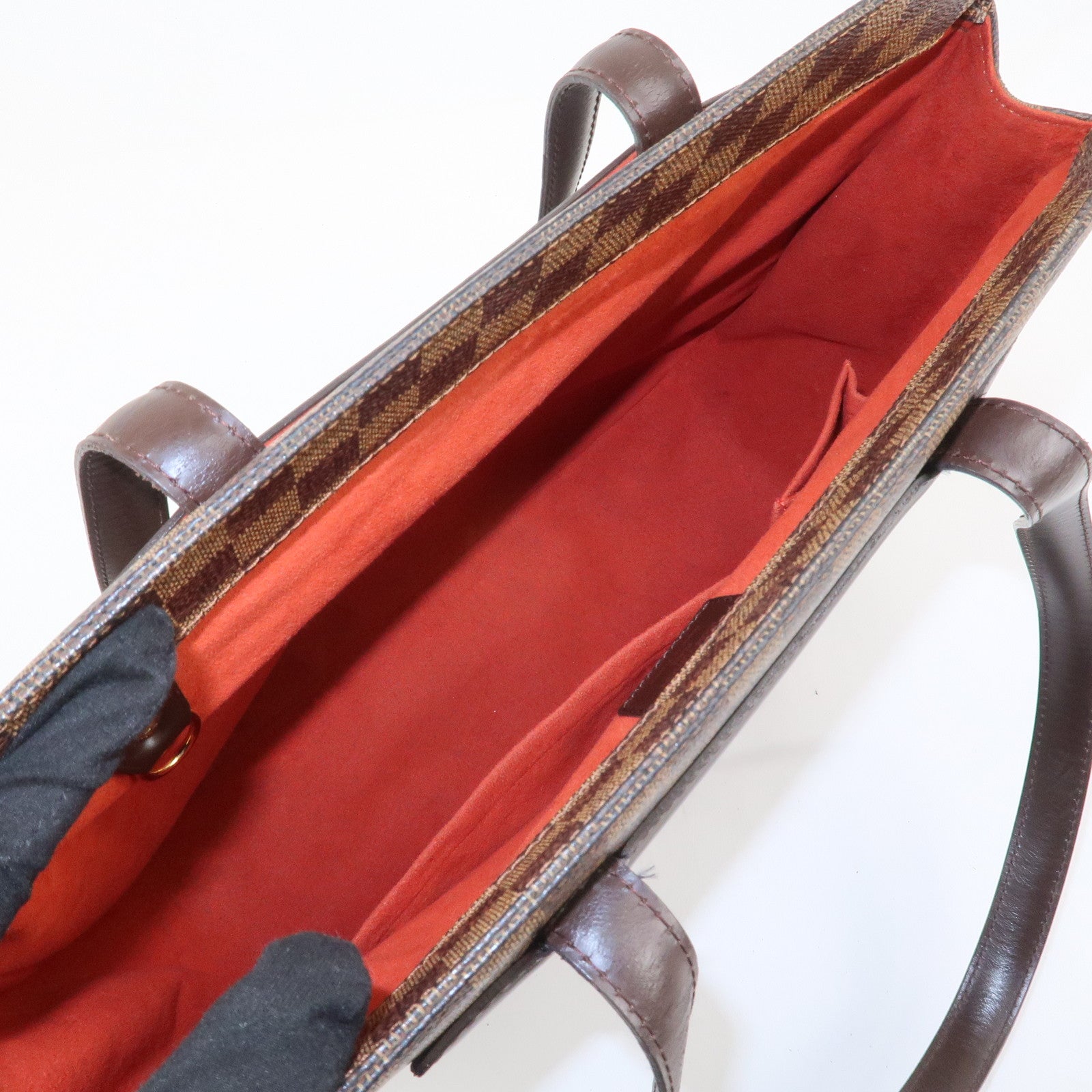 Louis Vuitton Damier Canvas Leather Ballorie Shoulder Bag N51123