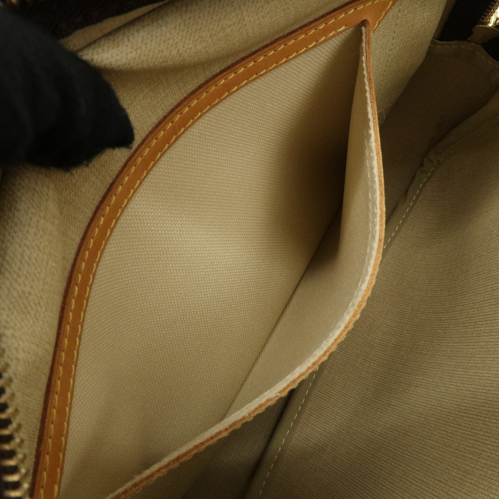 Louis Vuitton Monogram Reporter PM Shoulder Bag Brown M45254 Used