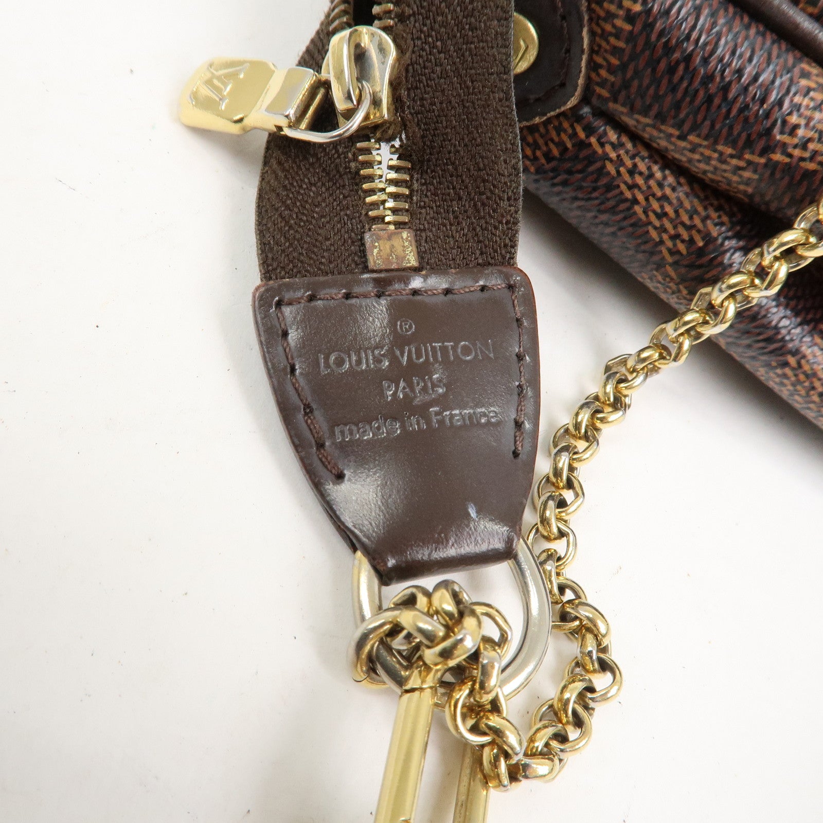 Louis Vuitton Damier Eva 2Way Bag Shoulder Bag Hand Bag Brown N55213