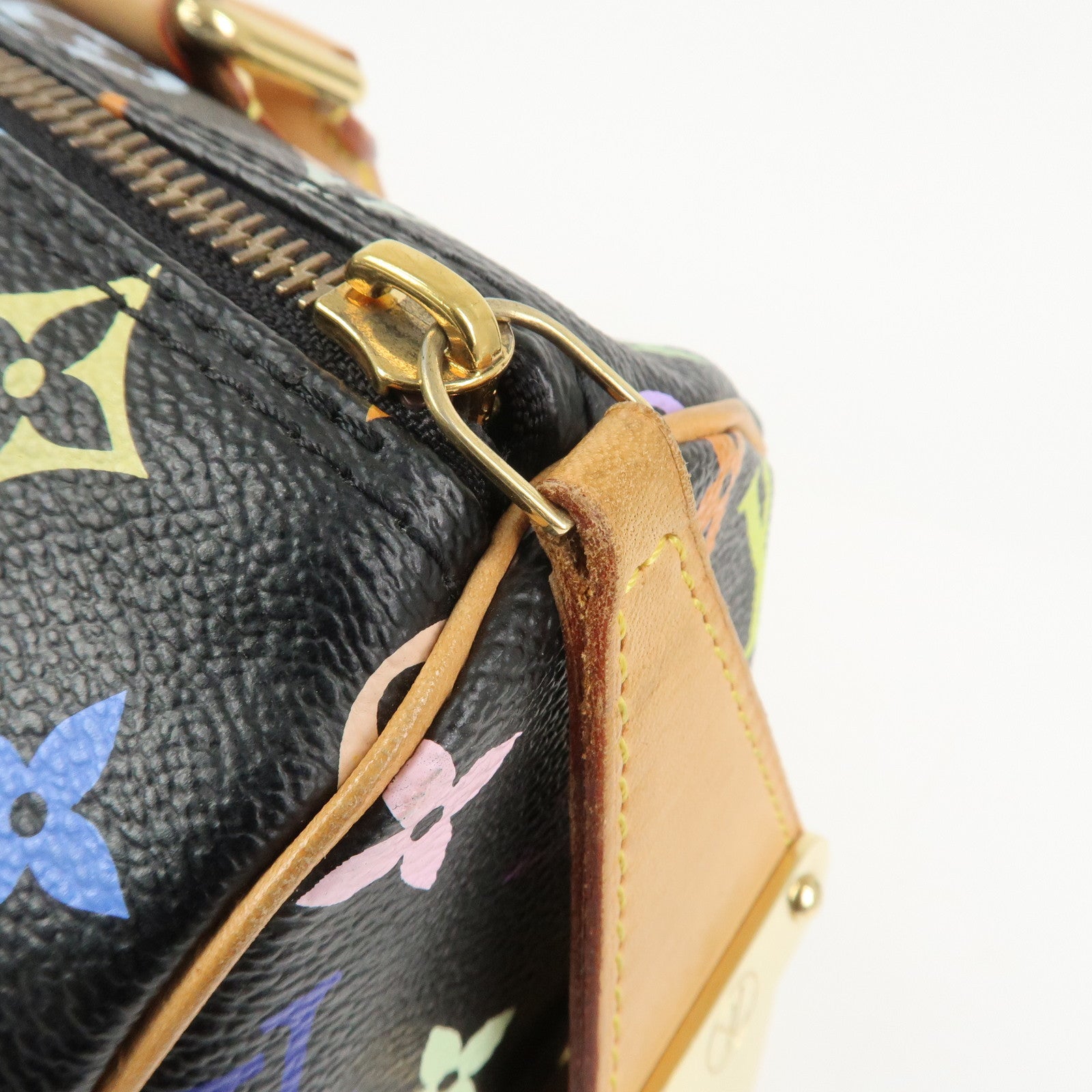 Louis Vuitton Monogram Multicolor Speedy 30 Hand Bag Noir M92642