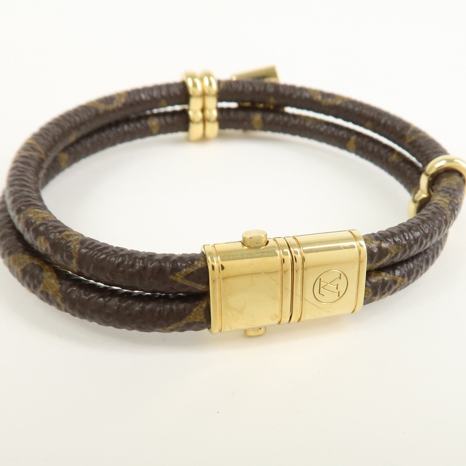 Louis Vuitton Monogram Canvas Keep It Twice Bracelet M8109