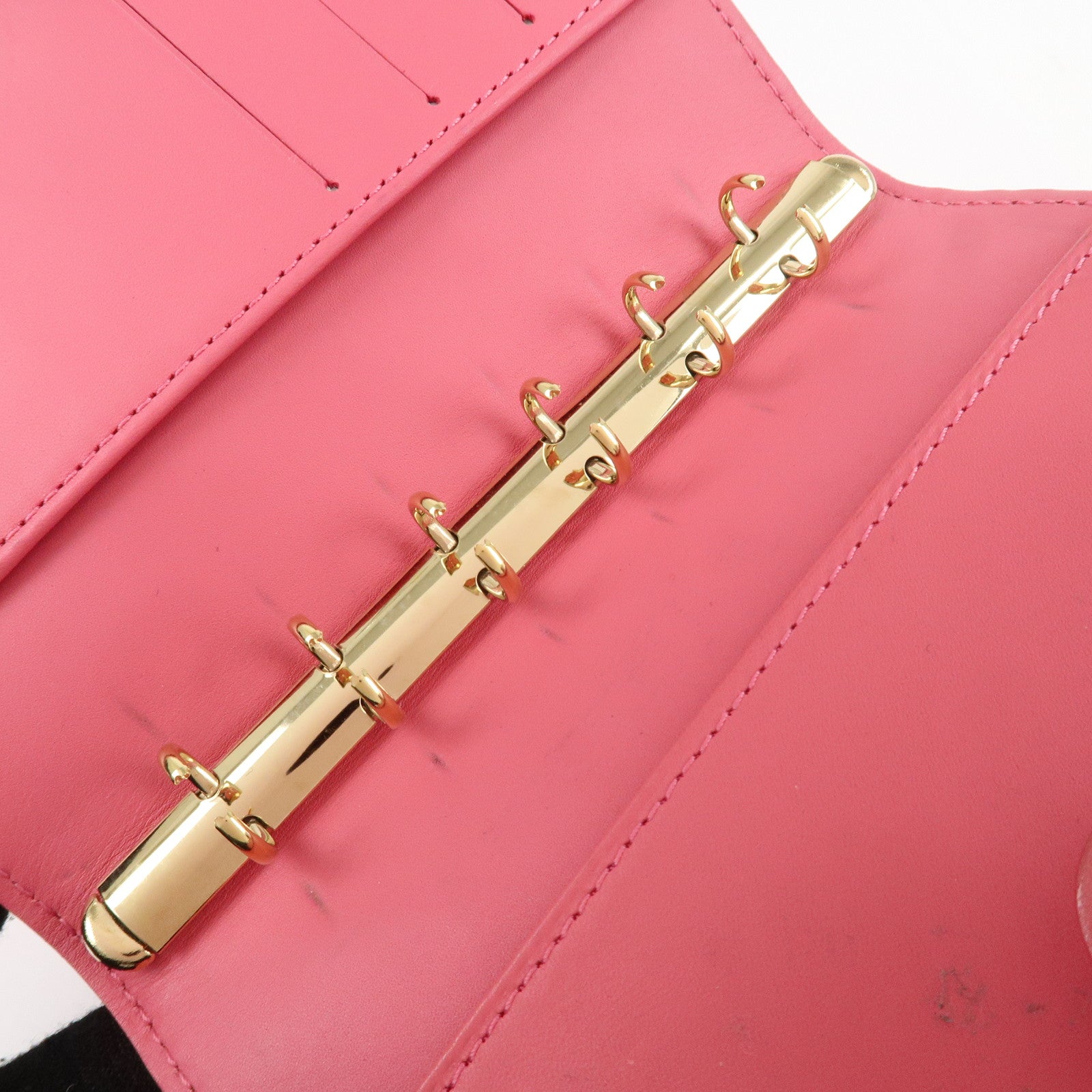 Louis Vuitton Monogram Vernis Agenda PM Planner Cover R2101F Used