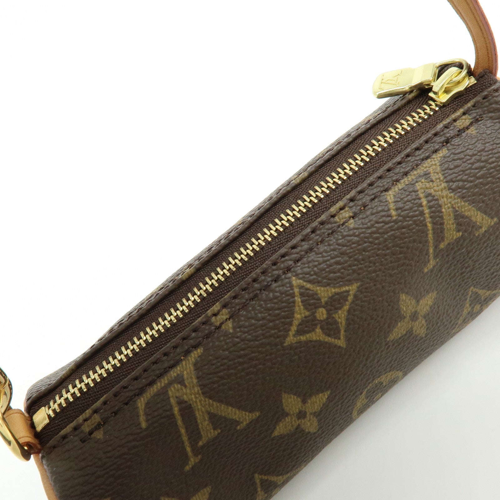 Louis Vuitton Monogram Mini Pouch for Papillon Bag Brown