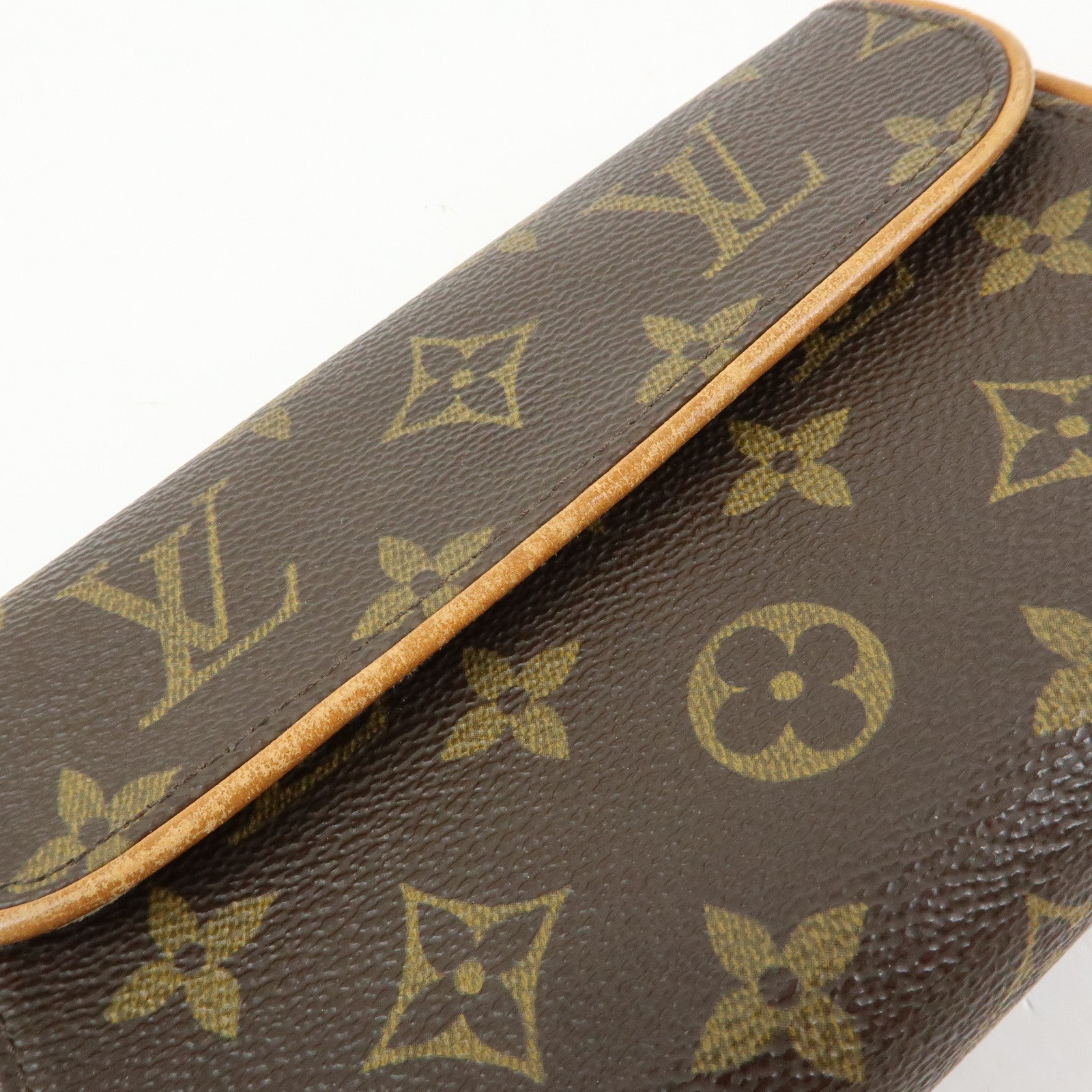 Louis Vuitton Monogram Pochette Florentine Waist Bag Belt XS M51855