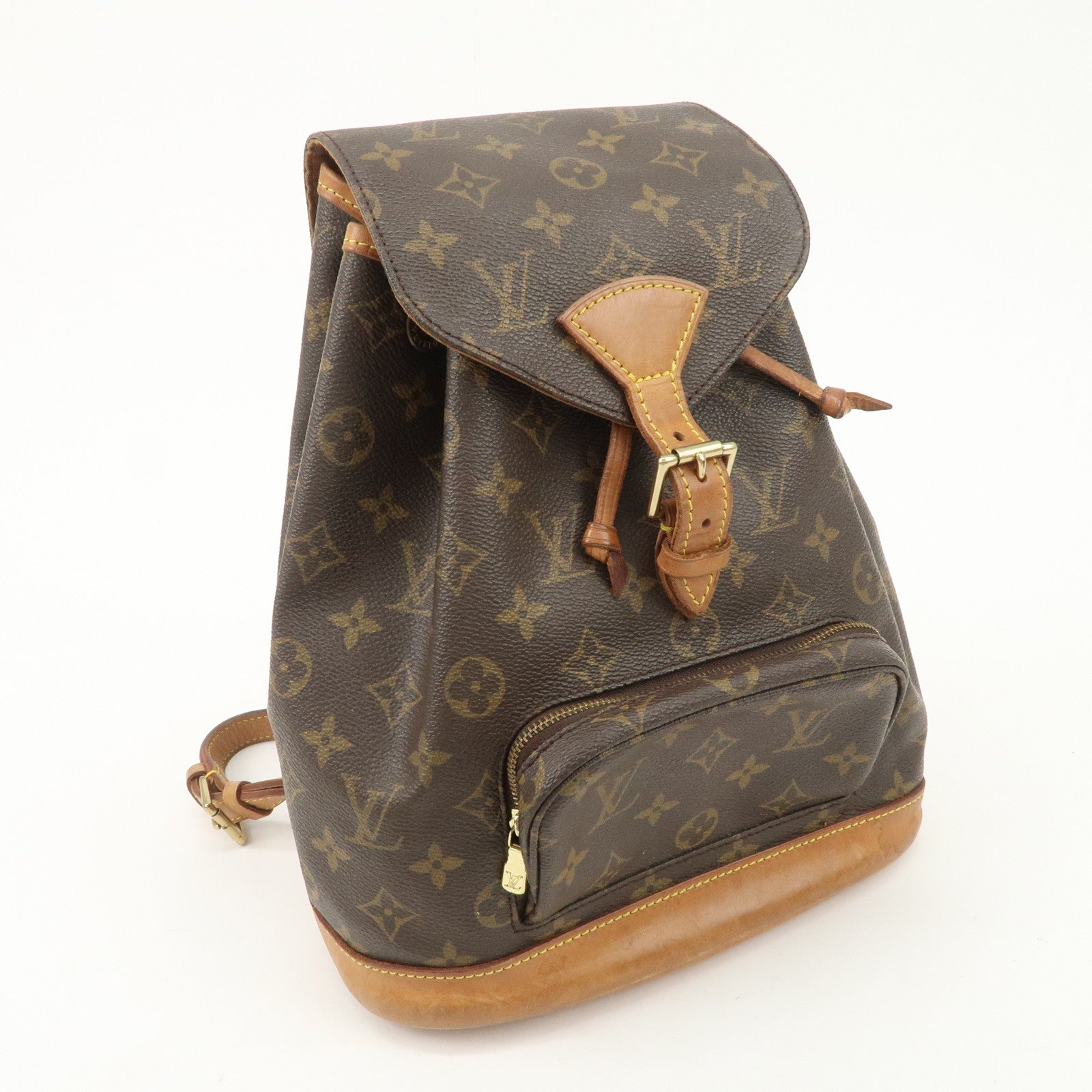 Louis Vuitton Monogram Montsouris MM Backpack Brown M51136