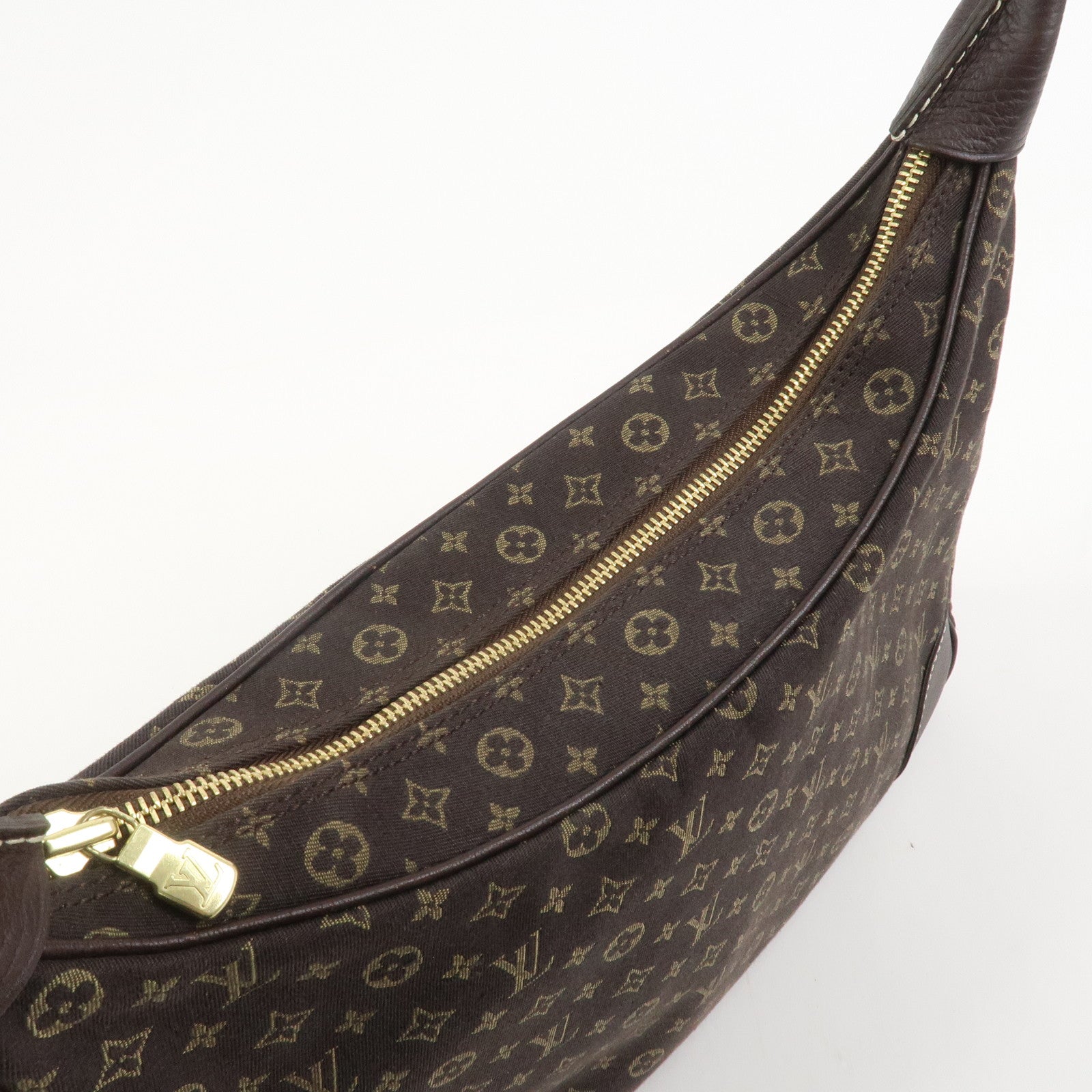 Louis Vuitton Monogram Mini Lin Boulogne Shoulder Bag Brown M95225