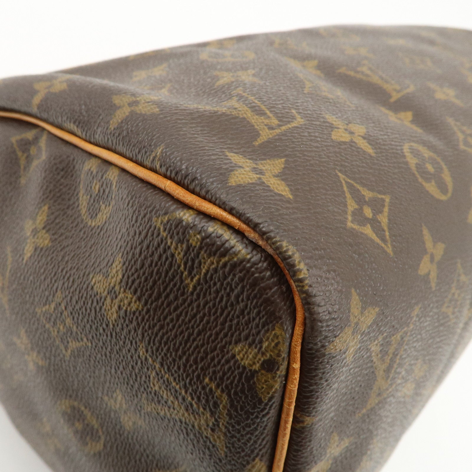 Louis Vuitton Monogram Speedy 30 Hand Bag Boston Bag M41526 Used