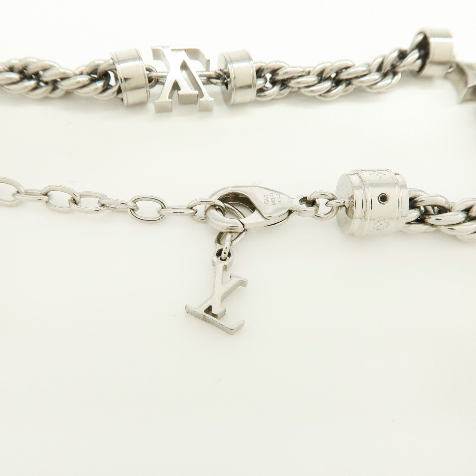 Louis Vuitton Wire S00 Metal Bracelet Silver M02744