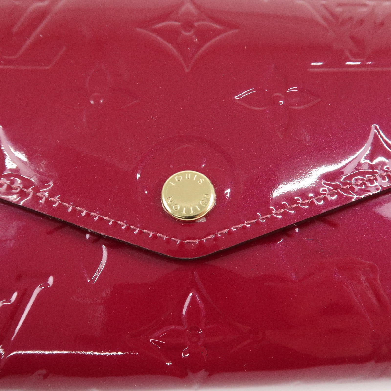 Louis Vuitton Monogram Vernis Portefeuille Sarah Long Wallet M90154 Used