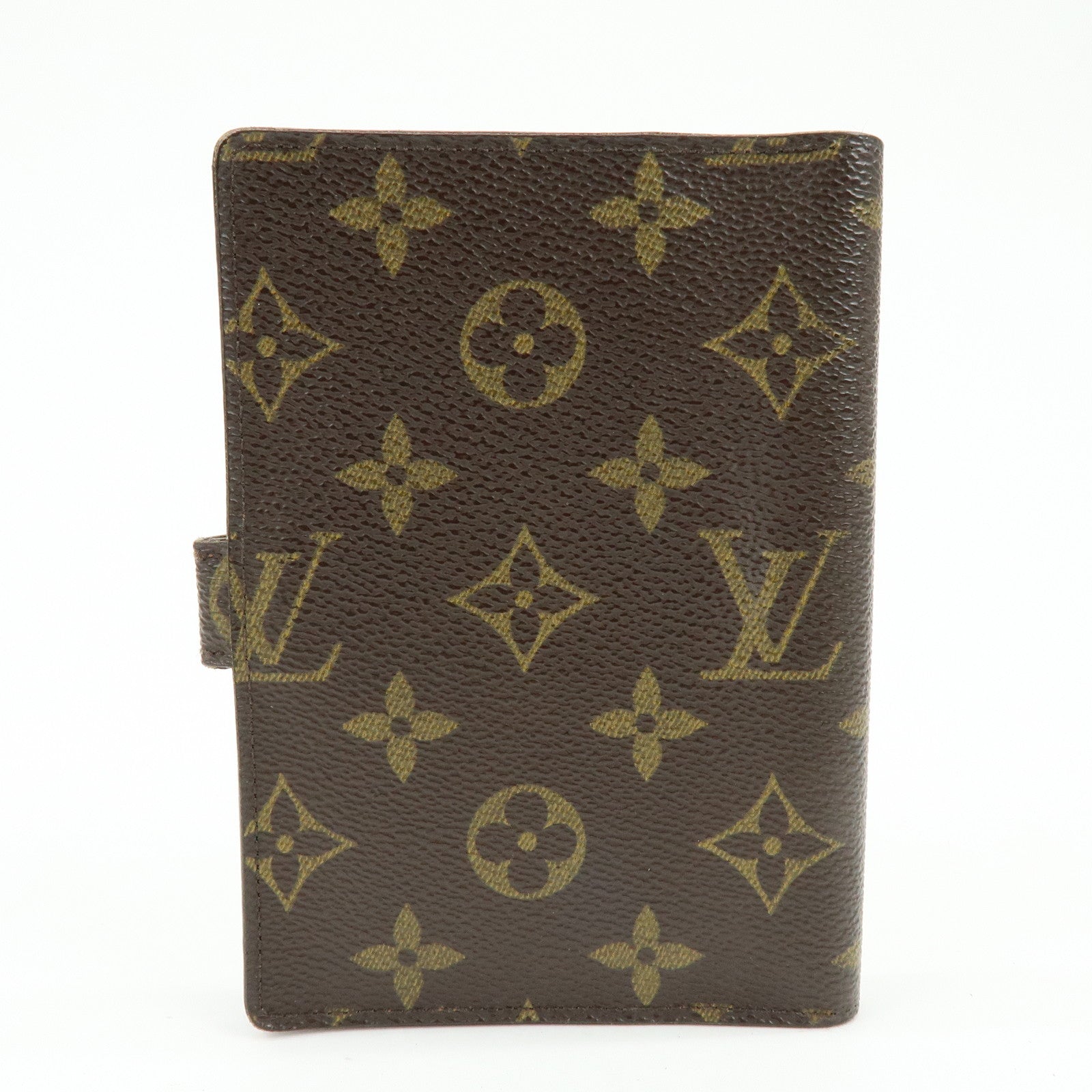 Louis Vuitton Monogram Agenda PM Planner Cover Brown R20005