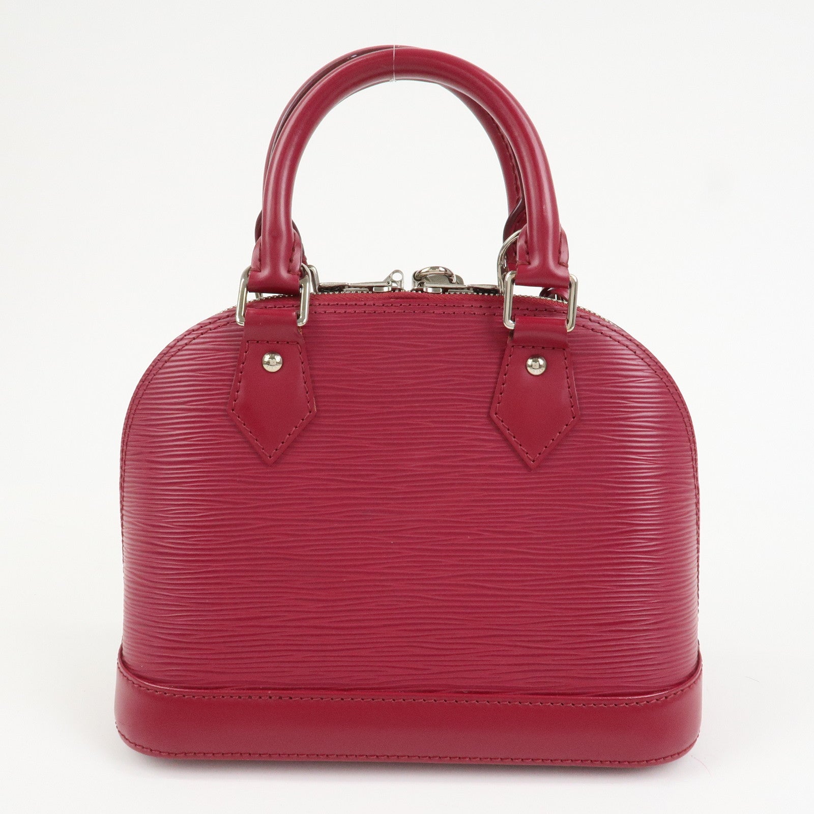 Louis Vuitton Epi Alma BB Hand Bag Shoulder Bag Fuchsia M40851