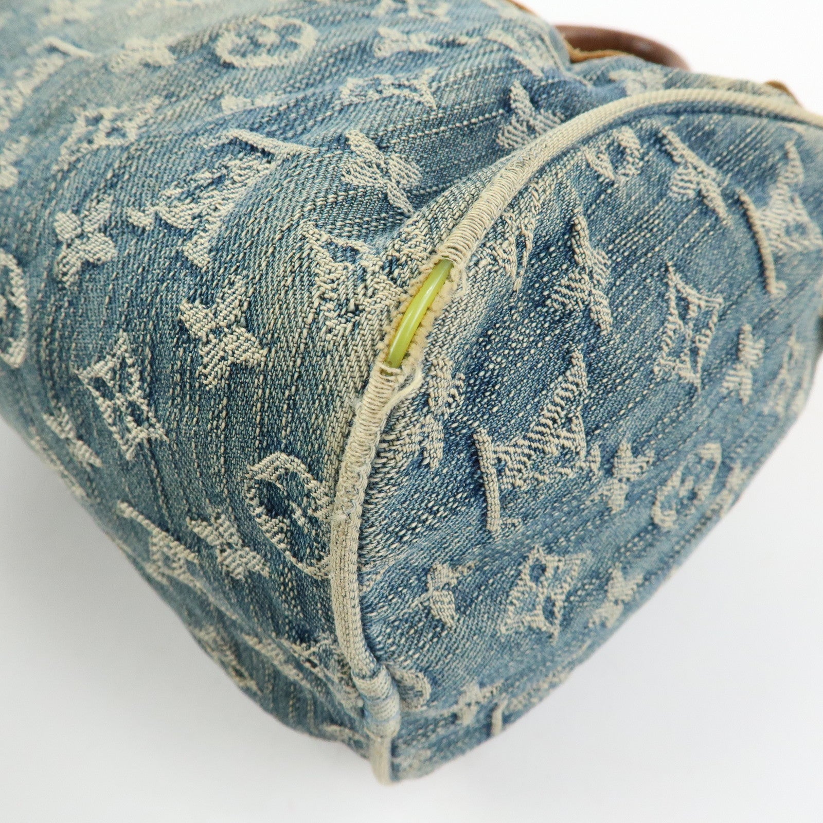Louis Vuitton Monogram Denim Neo Speedy Boston Bag Blue M95019
