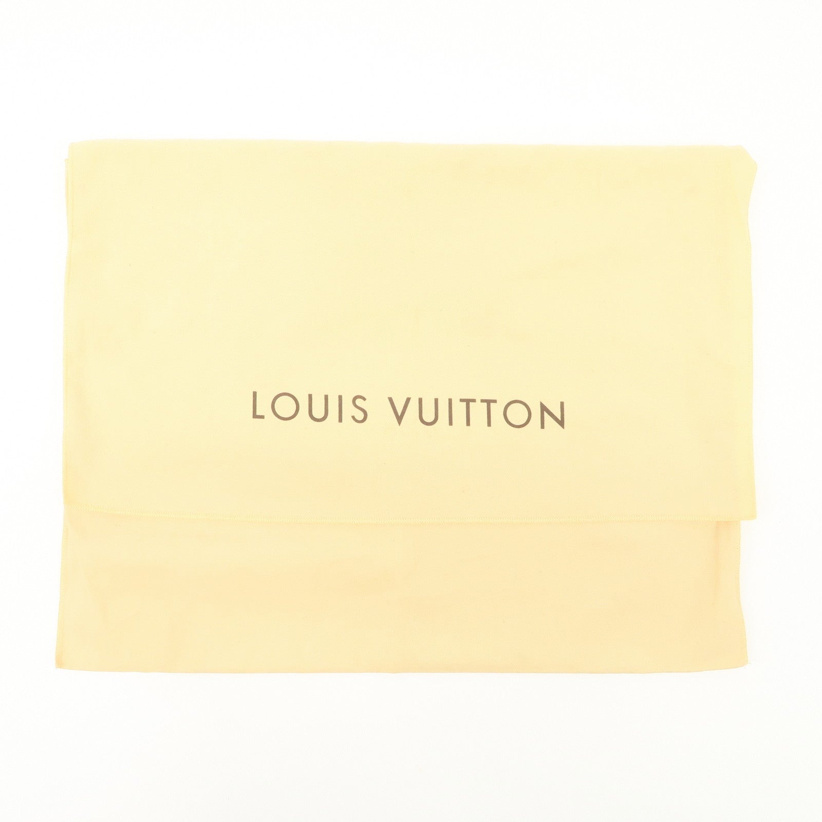 Louis Vuitton Set Of 10 Dust Bag Storage Bag Flap Style Beige