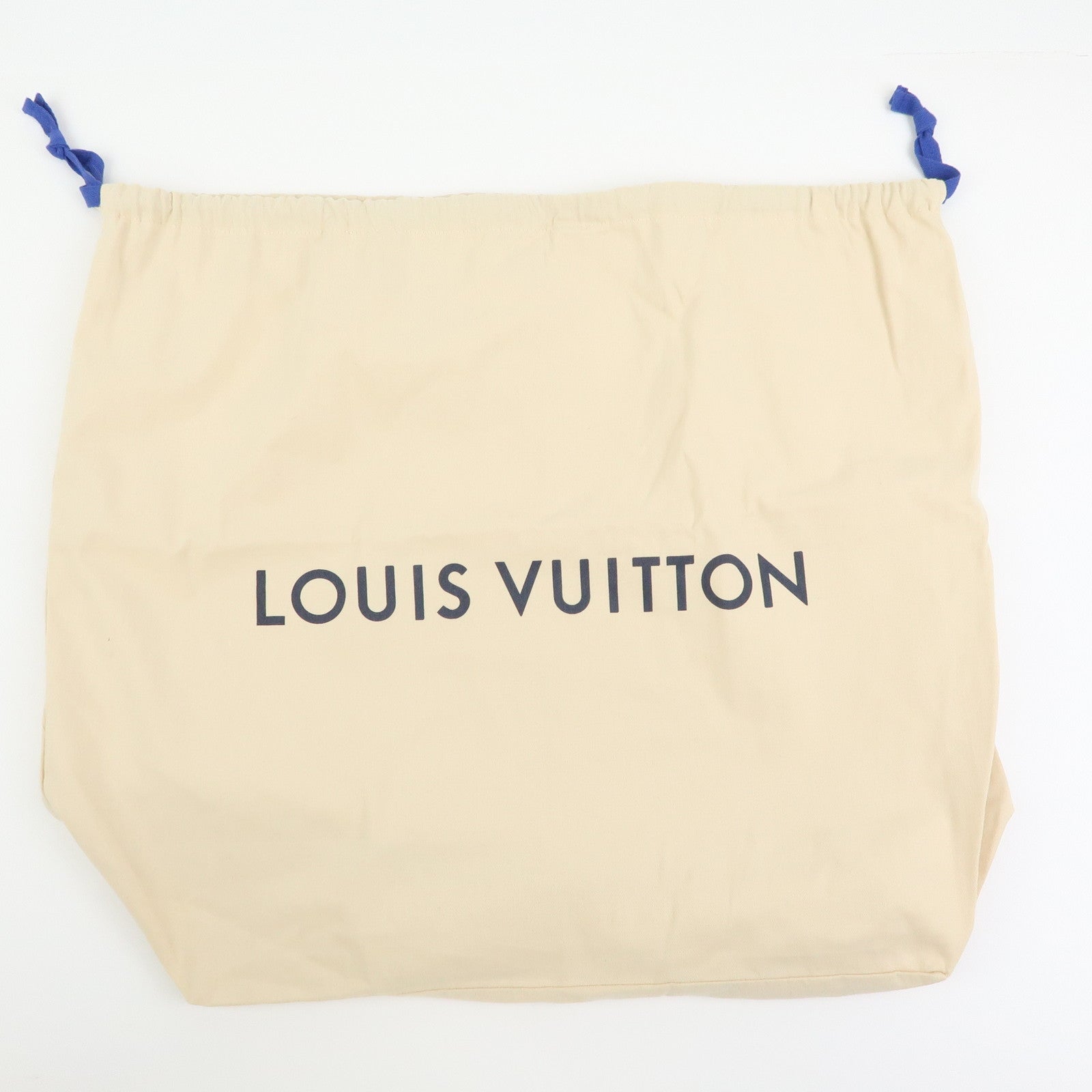 Louis Vuitton Set of 8 Dust Bag Storage Bag Drawstring Beige
