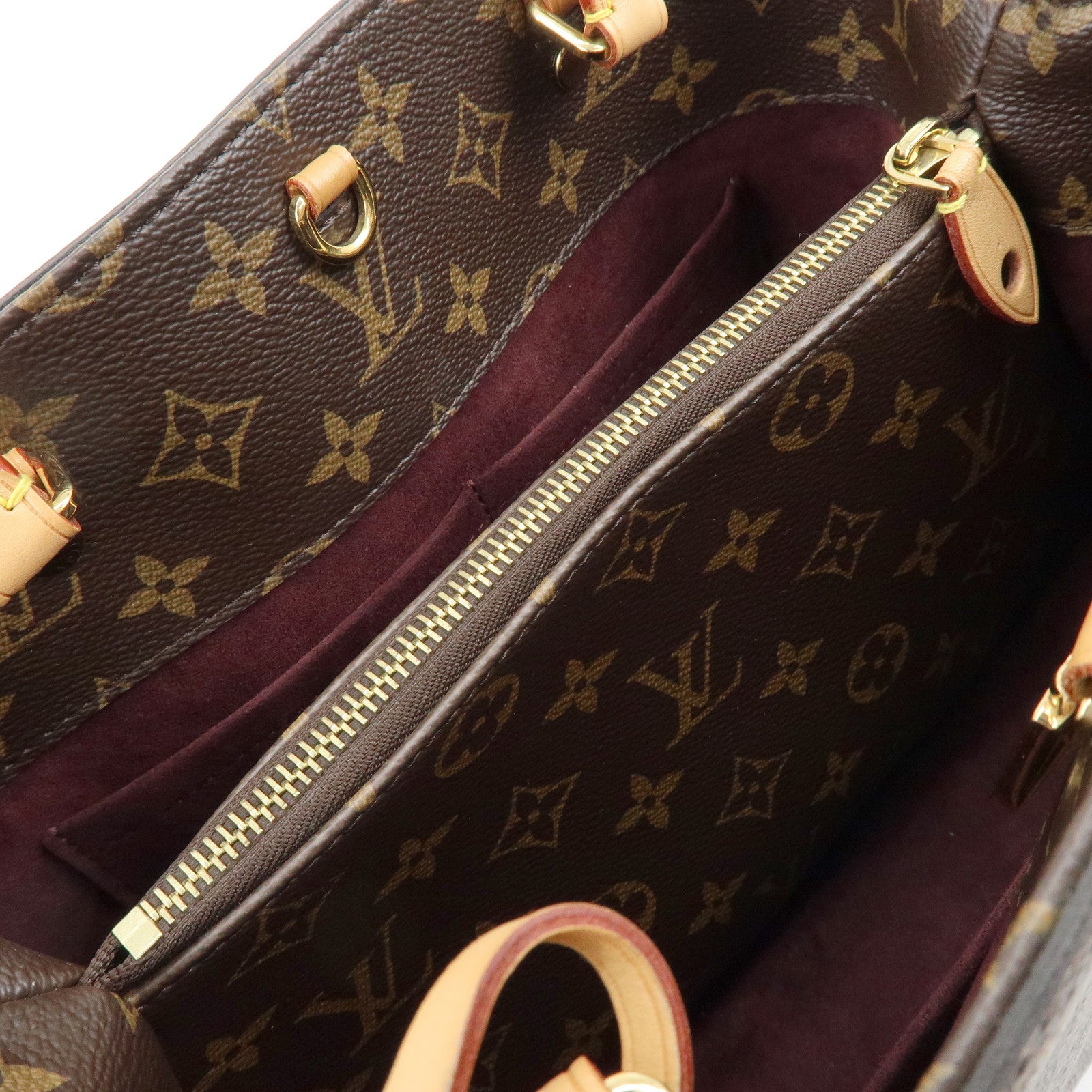 Louis Vuitton Monogram Montaigne MM 2Way Bag Hand Bag M41056