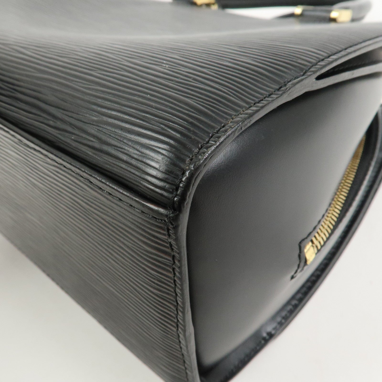 Louis Vuitton Epi Leather Pont Neuf Hand Bag Noir M52052