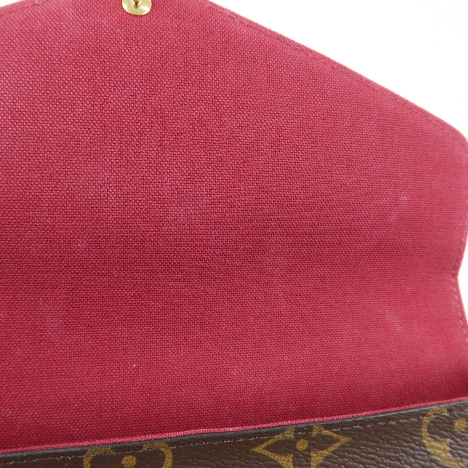 Louis Vuitton Monogram Pochette Felicie Shoulder Bag Brown M61276