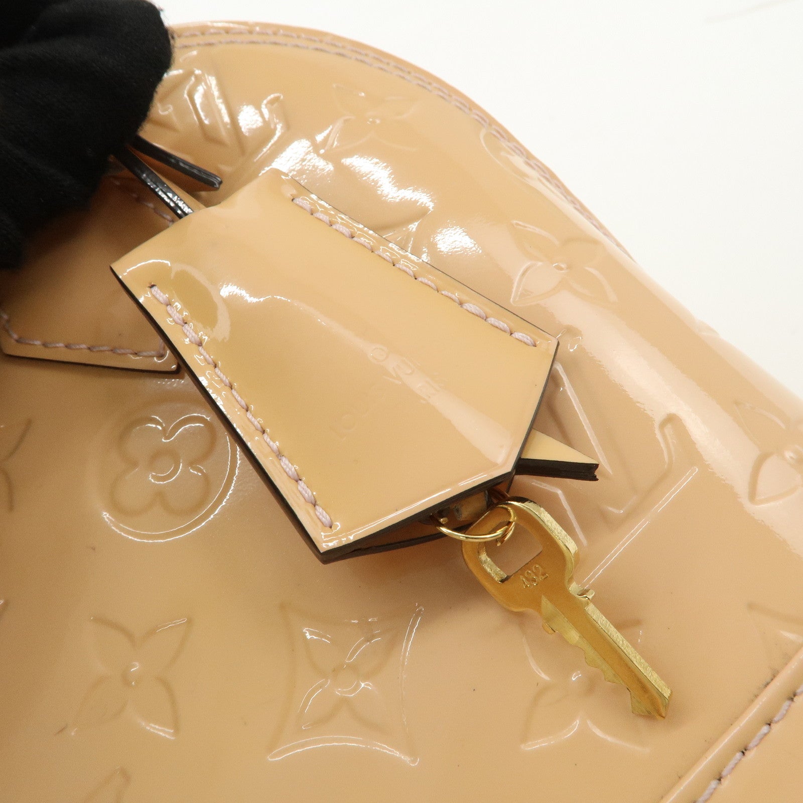 Louis Vuitton Monogram Vernis Alma BB 2Way Hand Shoulder Bag M90064 Used