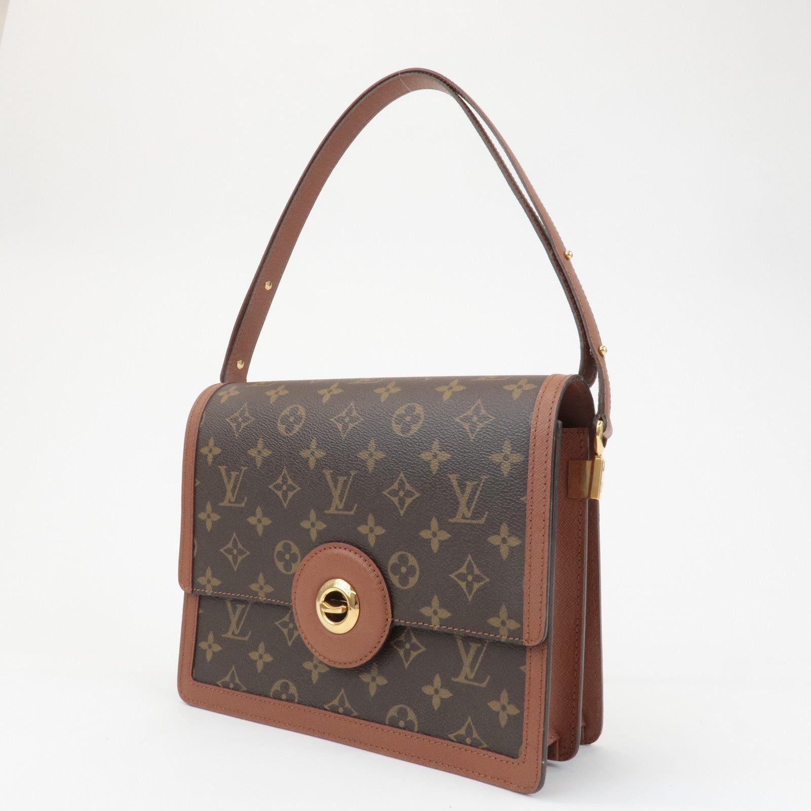 Louis Vuitton Monogram Canvas Leather Raspail Shoulder Bag M51372