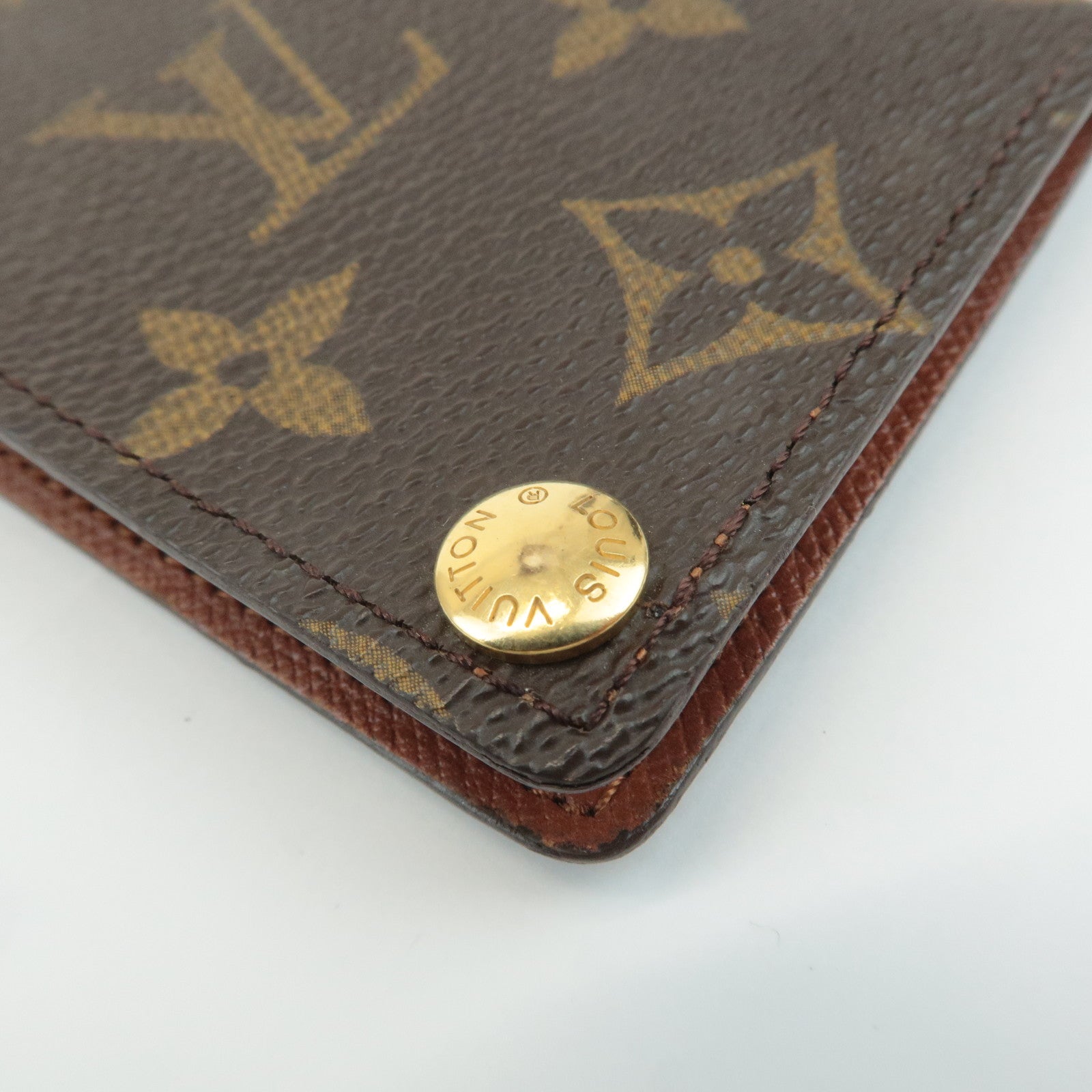 Louis Vuitton Set of 2 Monogram Canvas Card Case M61732/M60937 Used