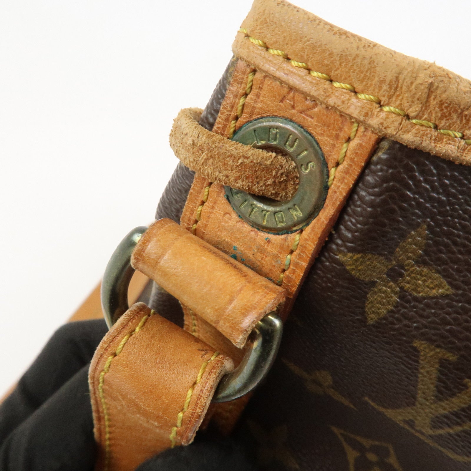 Louis Vuitton Monogram Noe Shoulder Bag Hand Bag Brown M42224