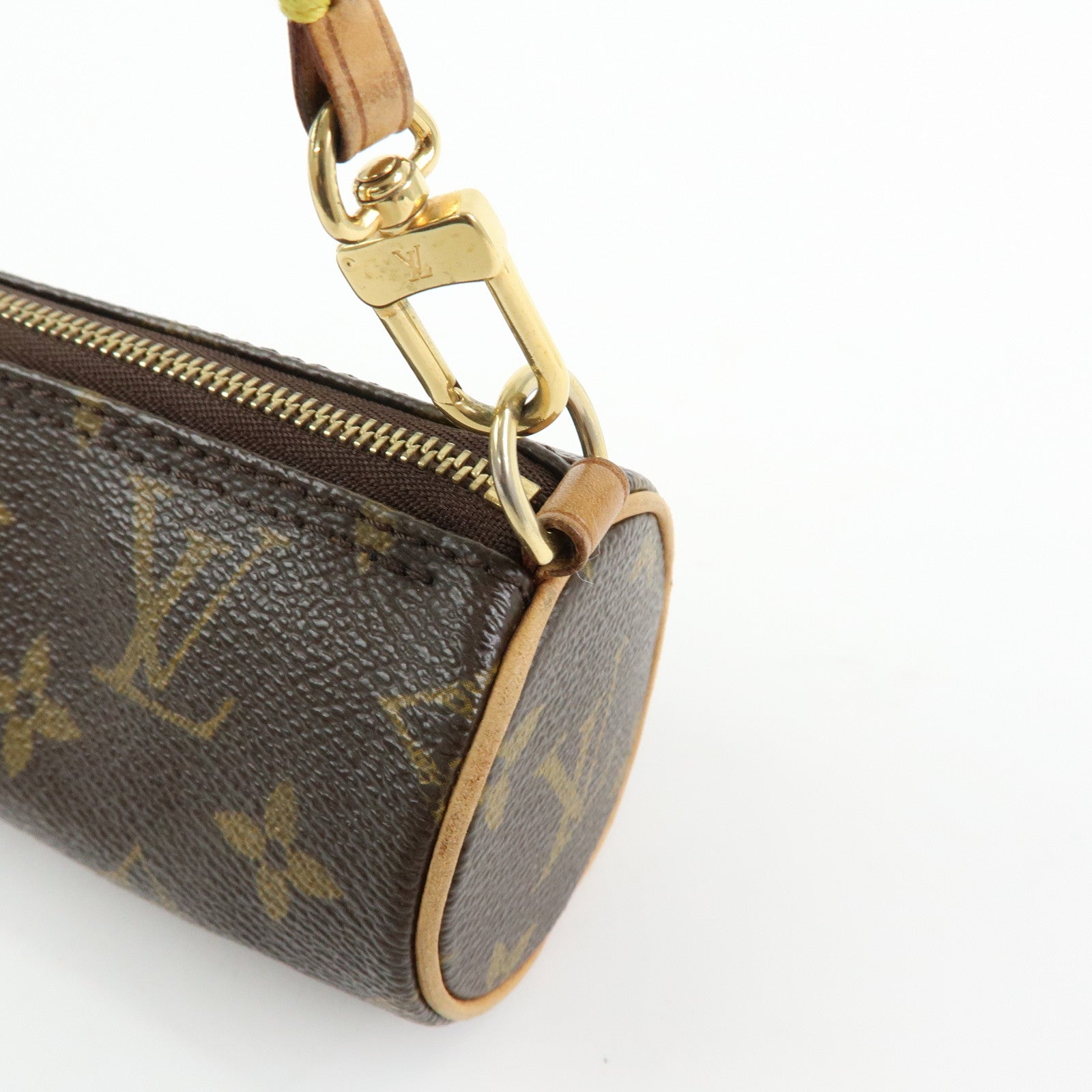 Louis Vuitton Monogram Mini Pouch for Papillon Bag Brown