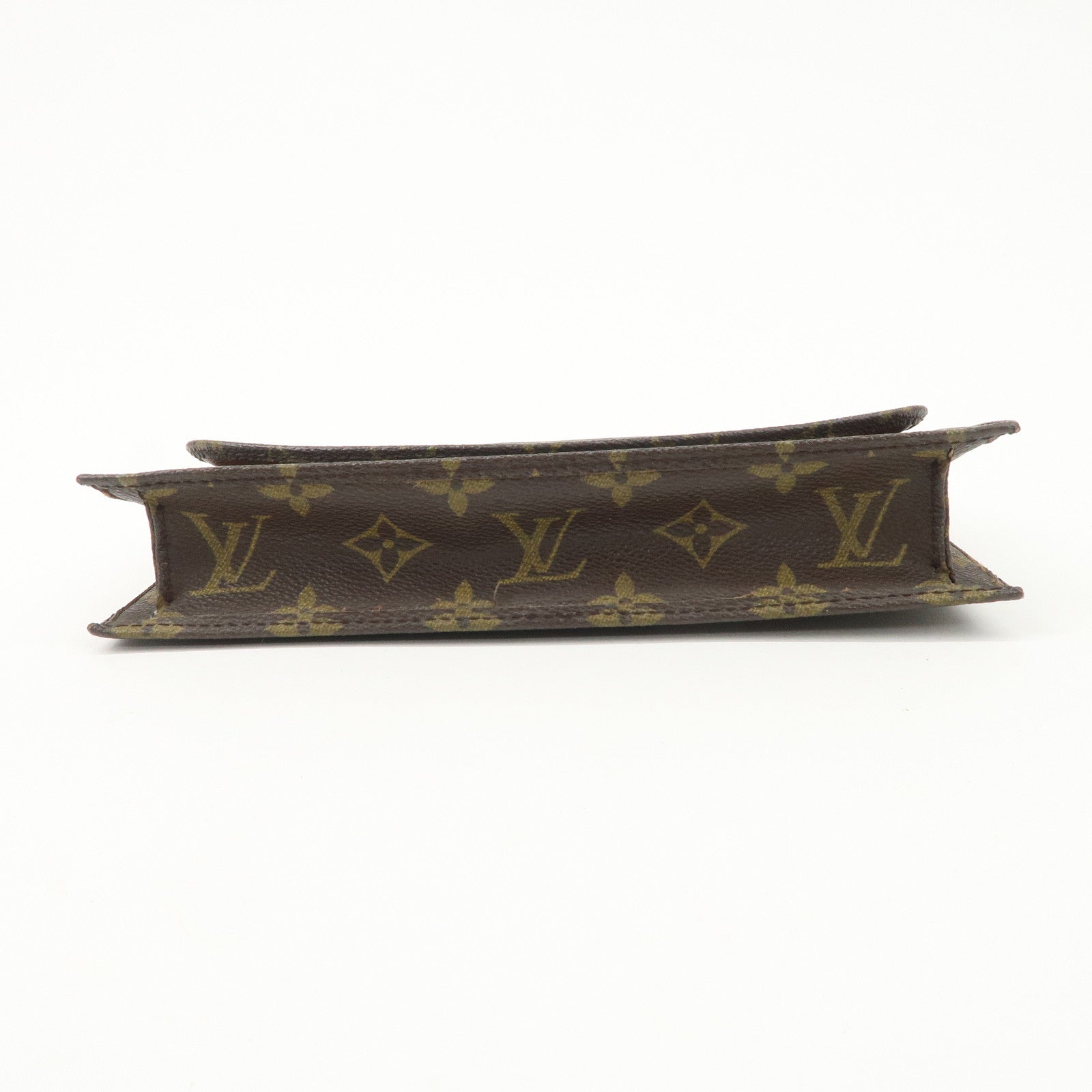 Louis Vuitton Monogram Pochette Lava 23 Clutch Bag M51940 Used
