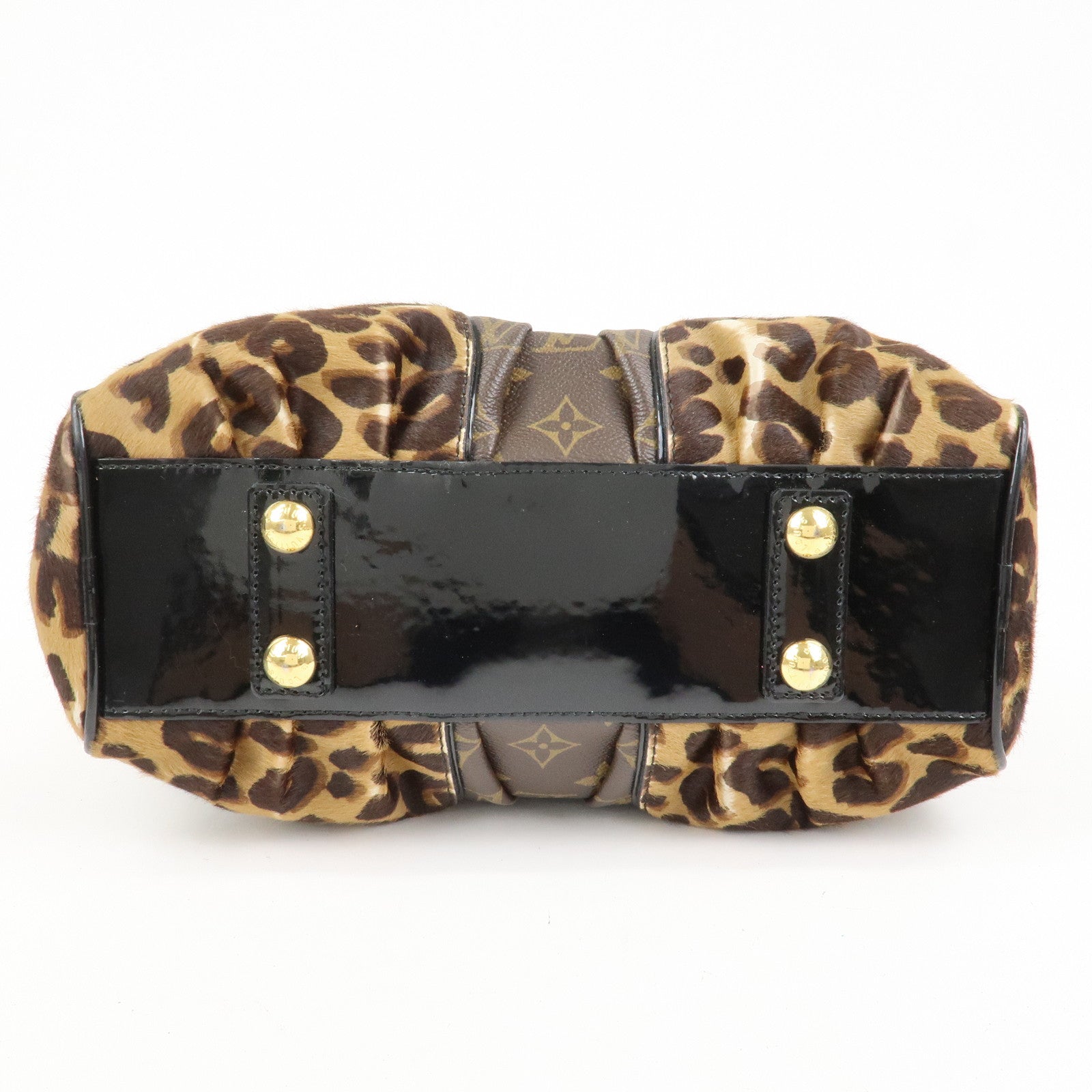 Louis Vuitton Adele Monogram Leopard Calf Leather 2 Way bag M95284