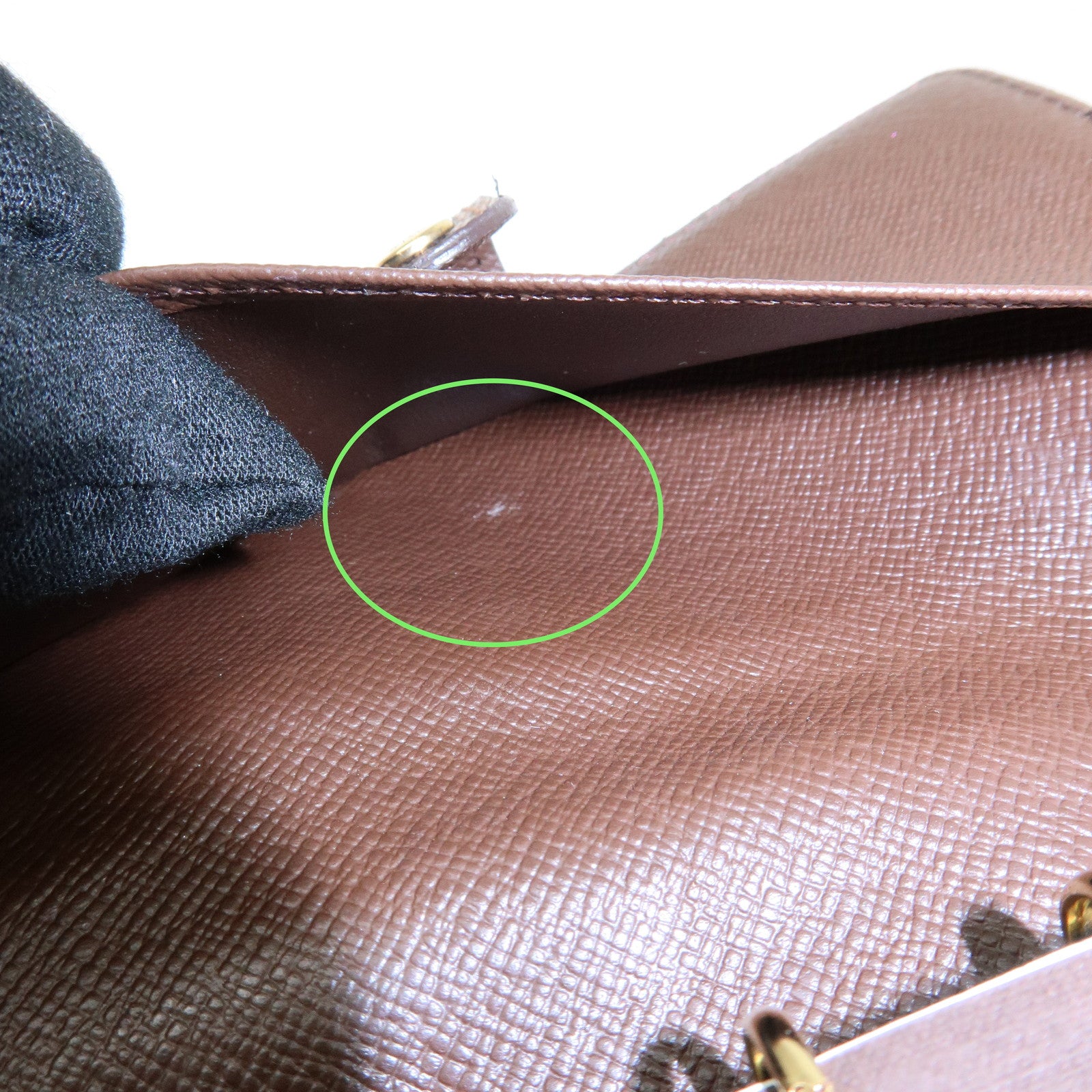 Louis Vuitton Damier Ebene Agenda PM Planner Cover Brown R20700