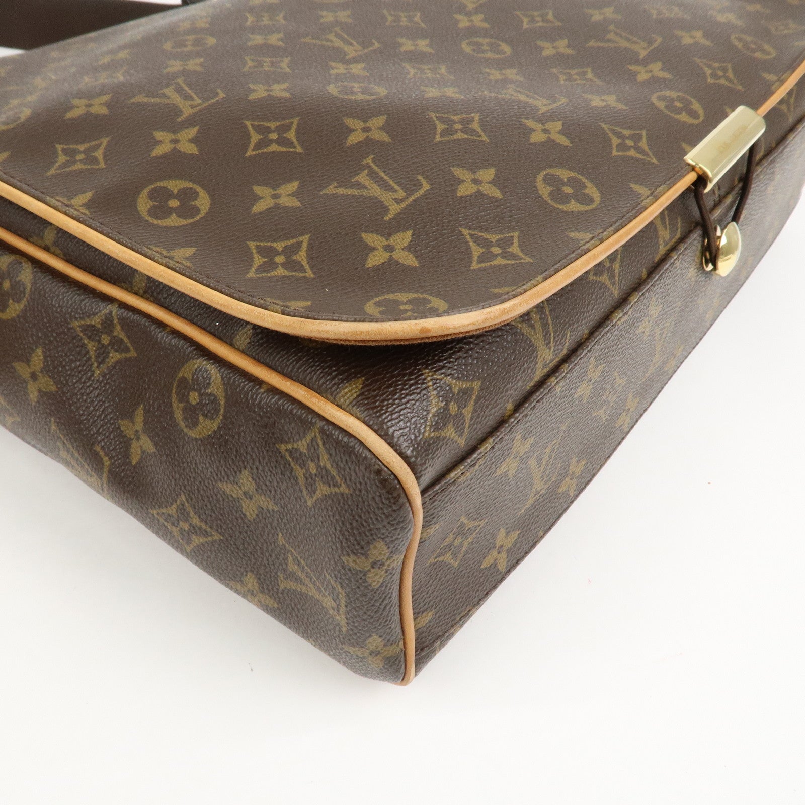 Louis Vuitton Monogram Abbesses Messenger Bag Brown M45257